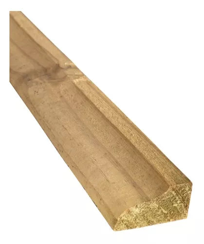 Meia Cana de Pinus Tratado