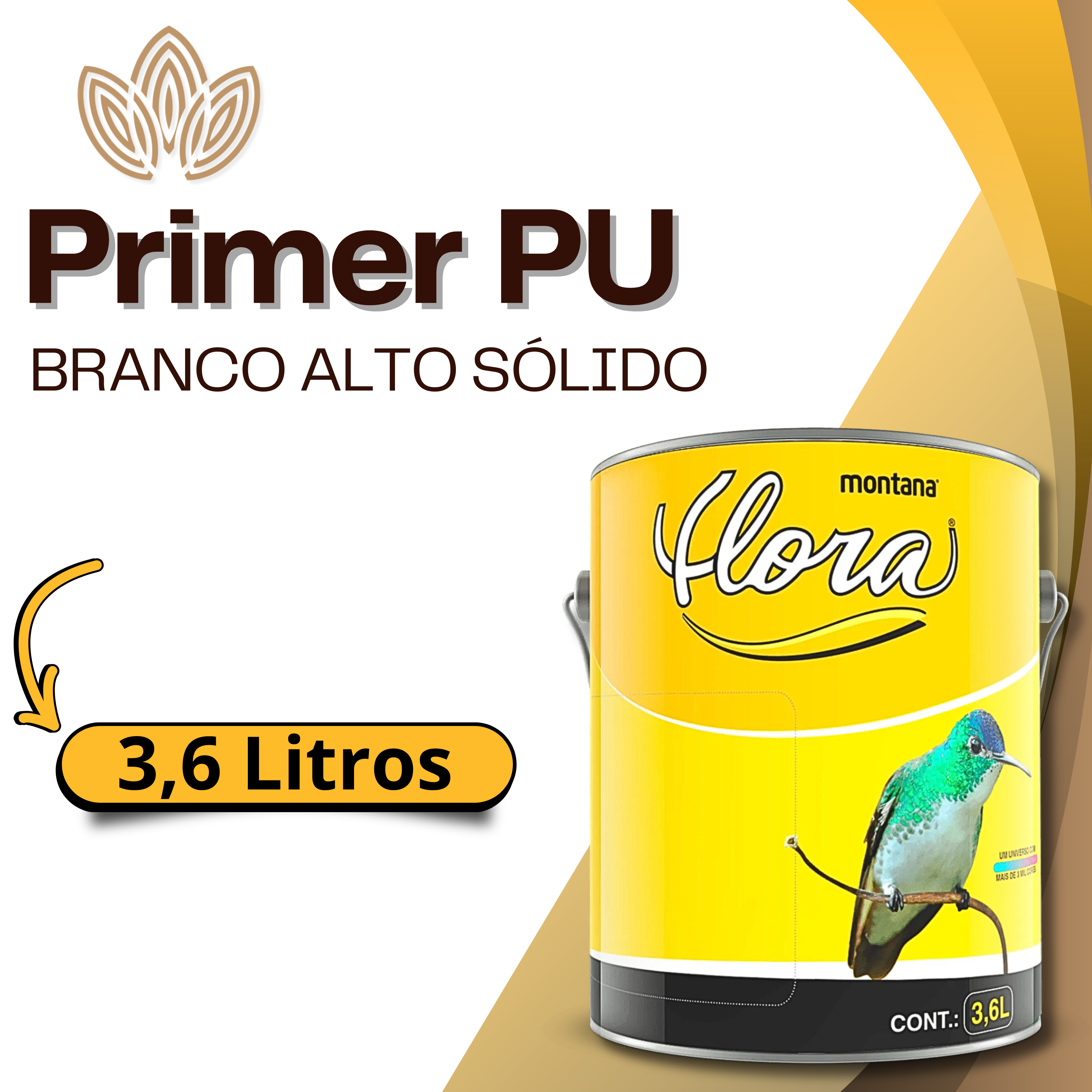 PRIMER PU BRANCO ALTO SÓLIDO