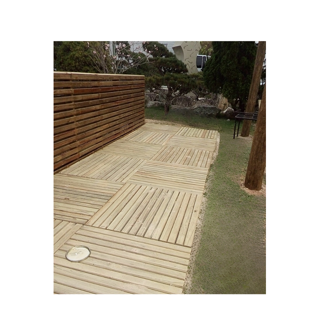 Deck Modular de Pinus Tratado