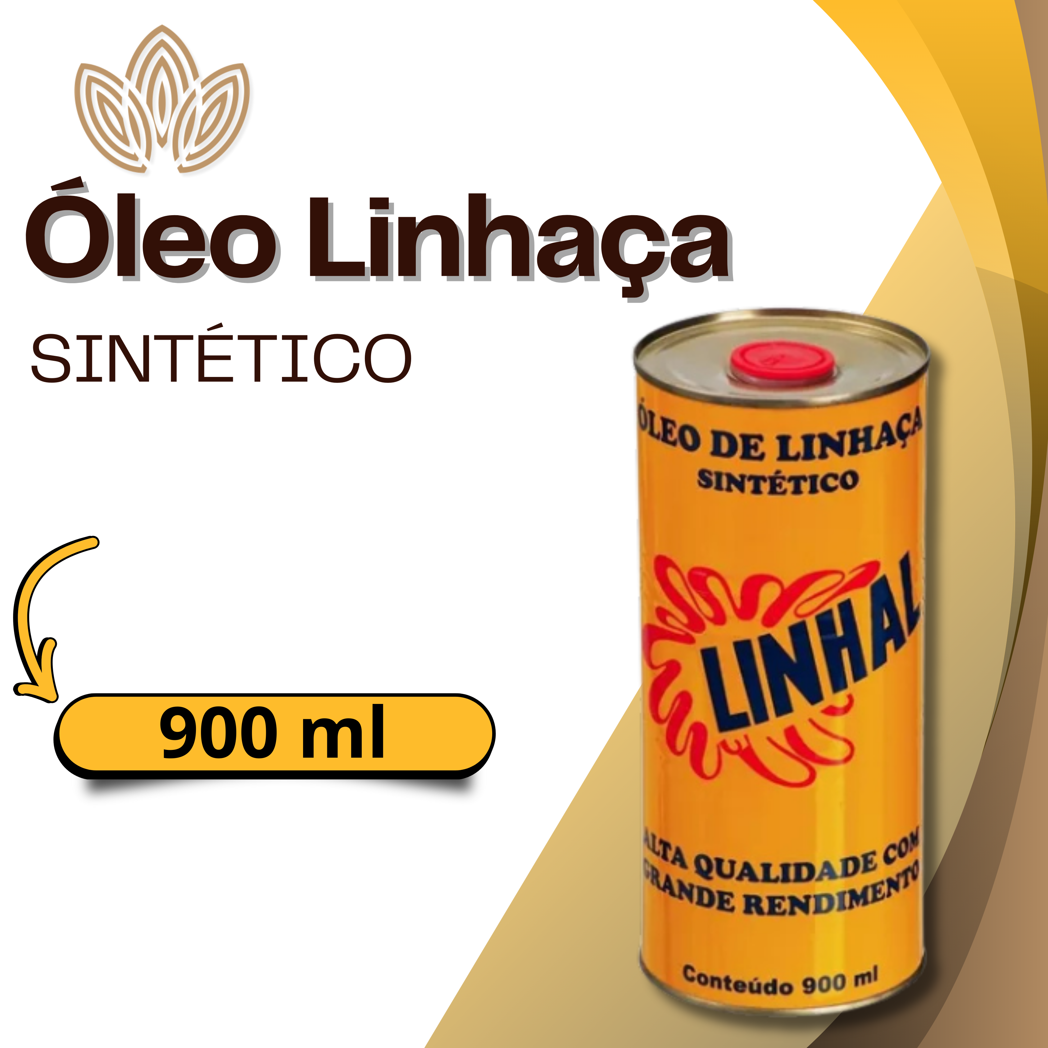 ÓLEO DE LINHAÇA SINTÉTICO 900ml