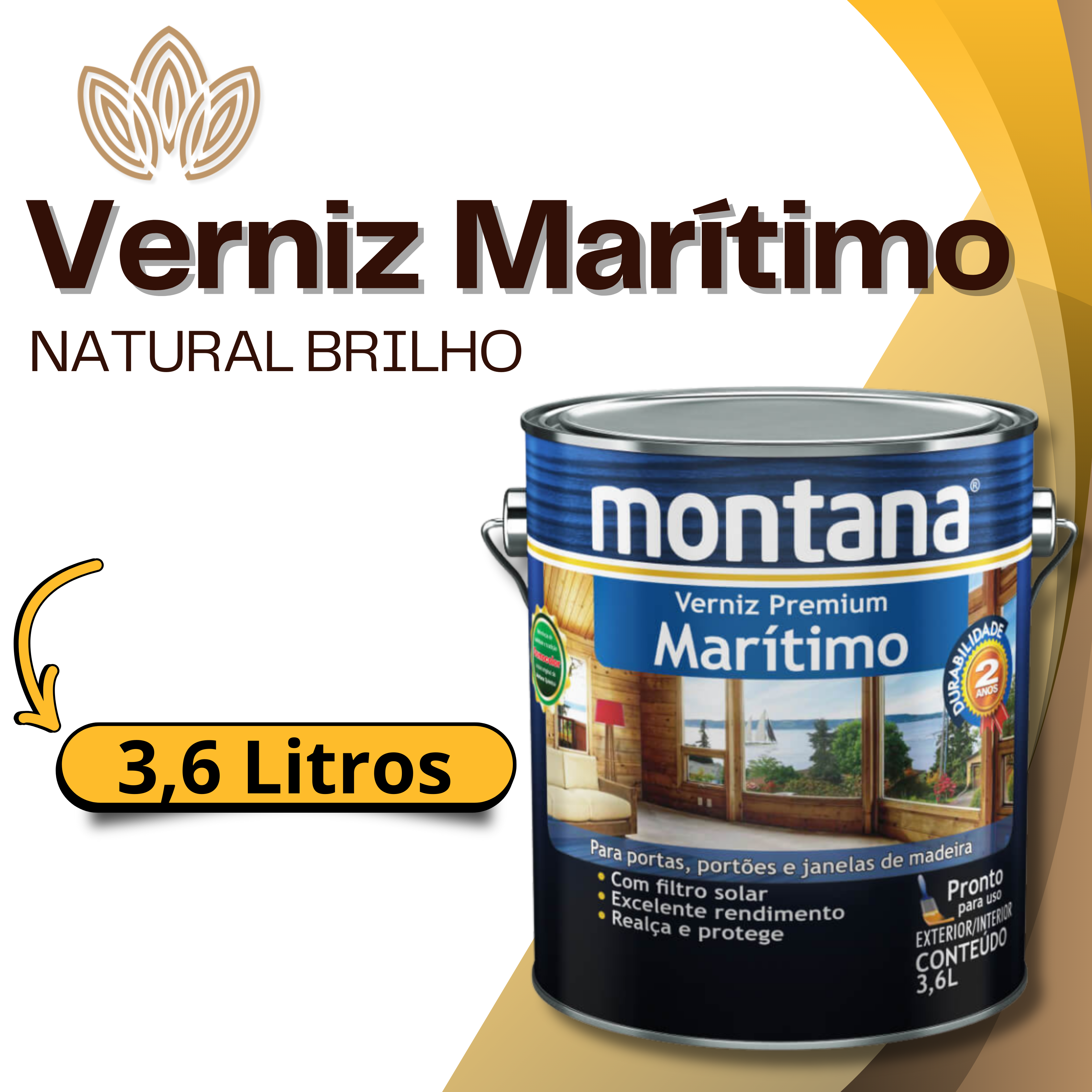 VERNIZ MARITIMO NATURAL BRILHO