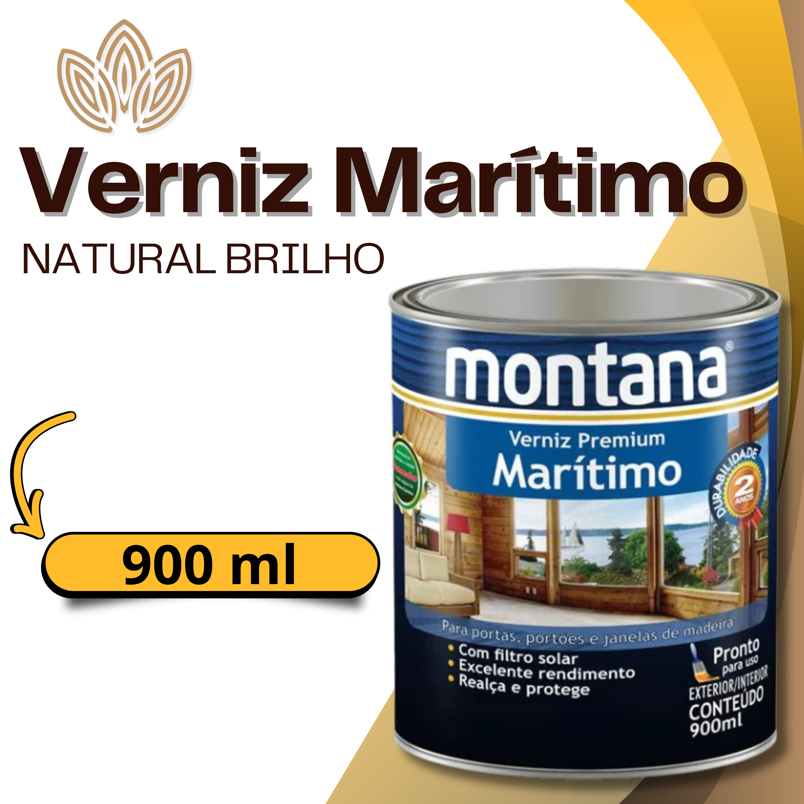 VERNIZ MARITIMO NATURAL BRILHO