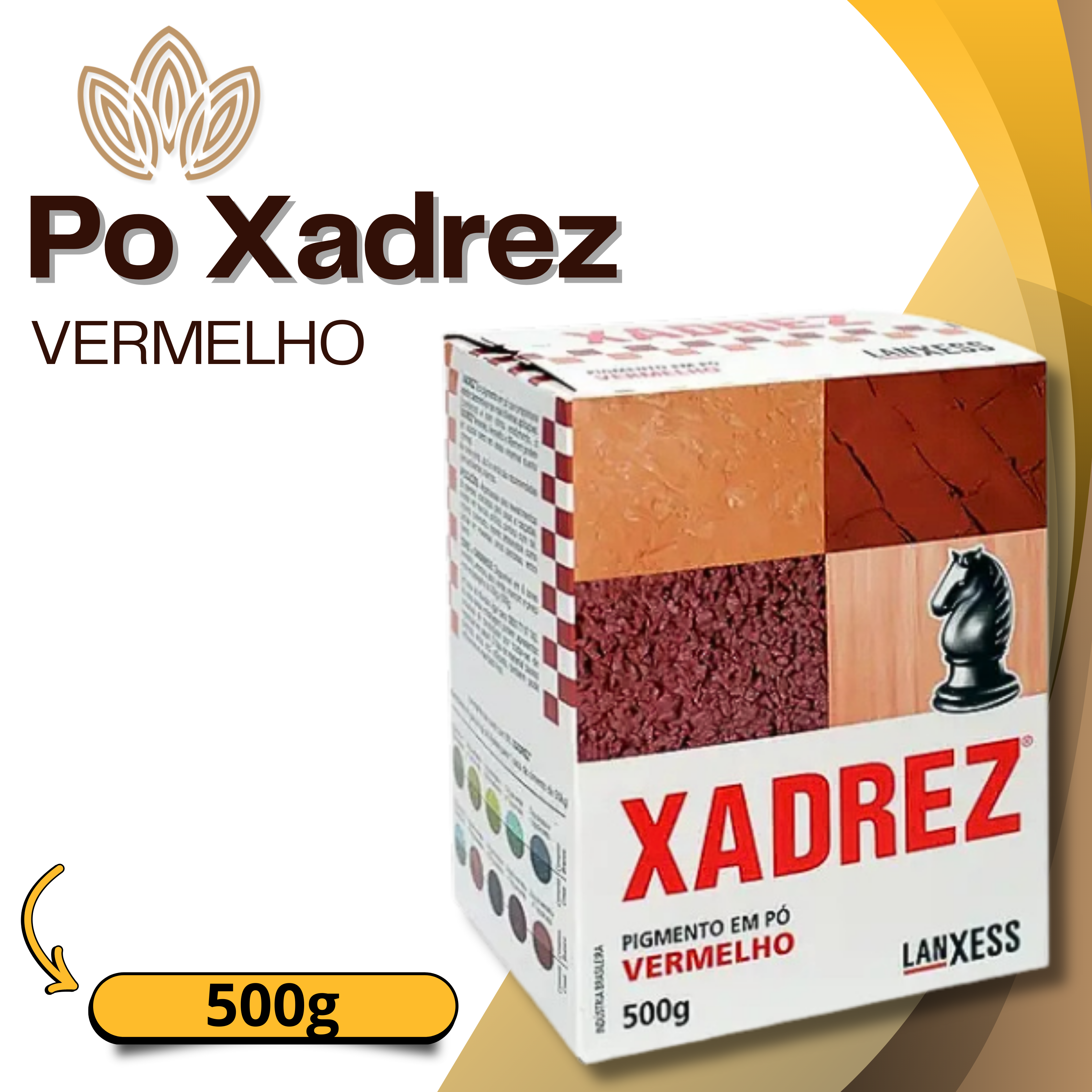 PO XADREZ VERMELHO 500g