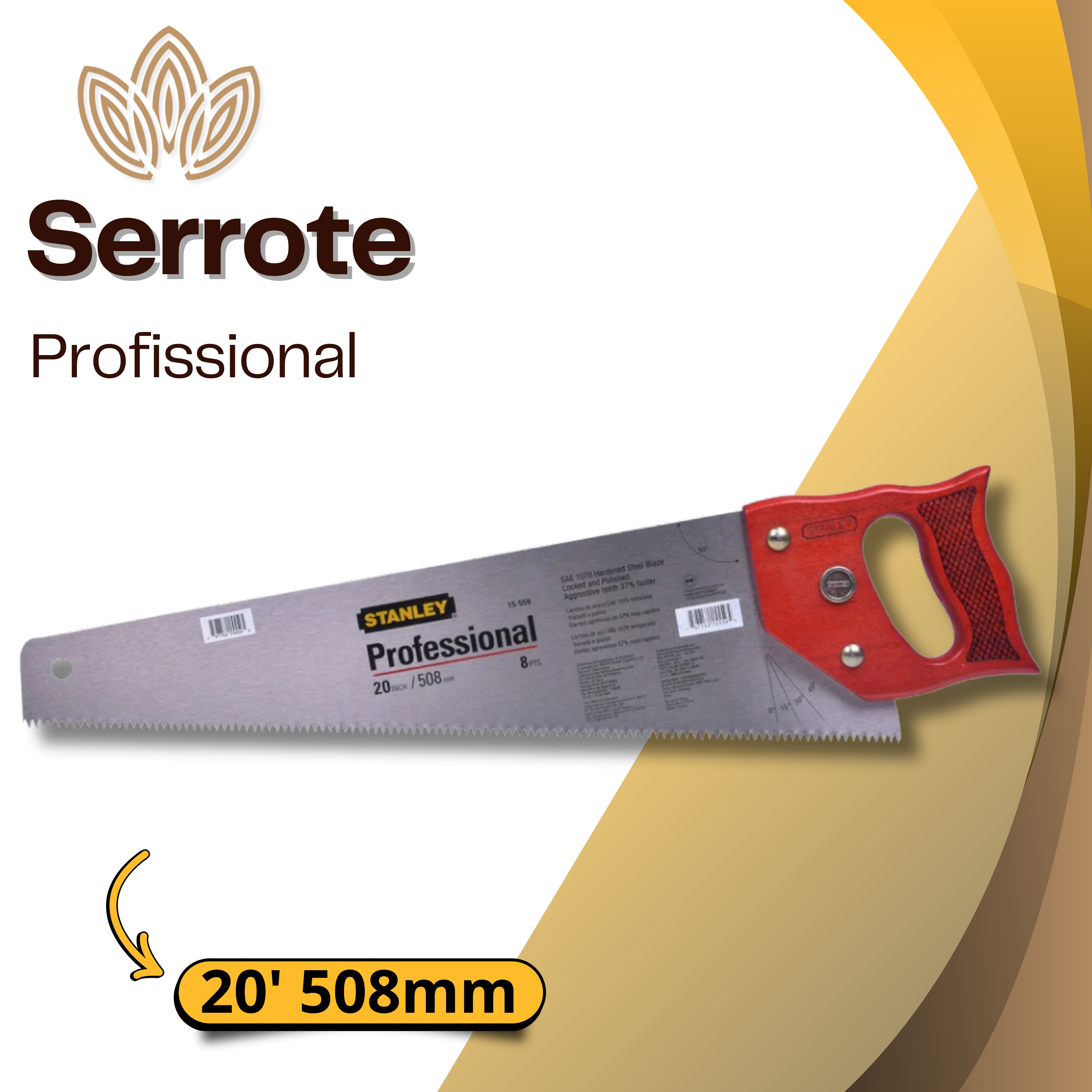 SERROTE PROFISIONAL 20' 508mm