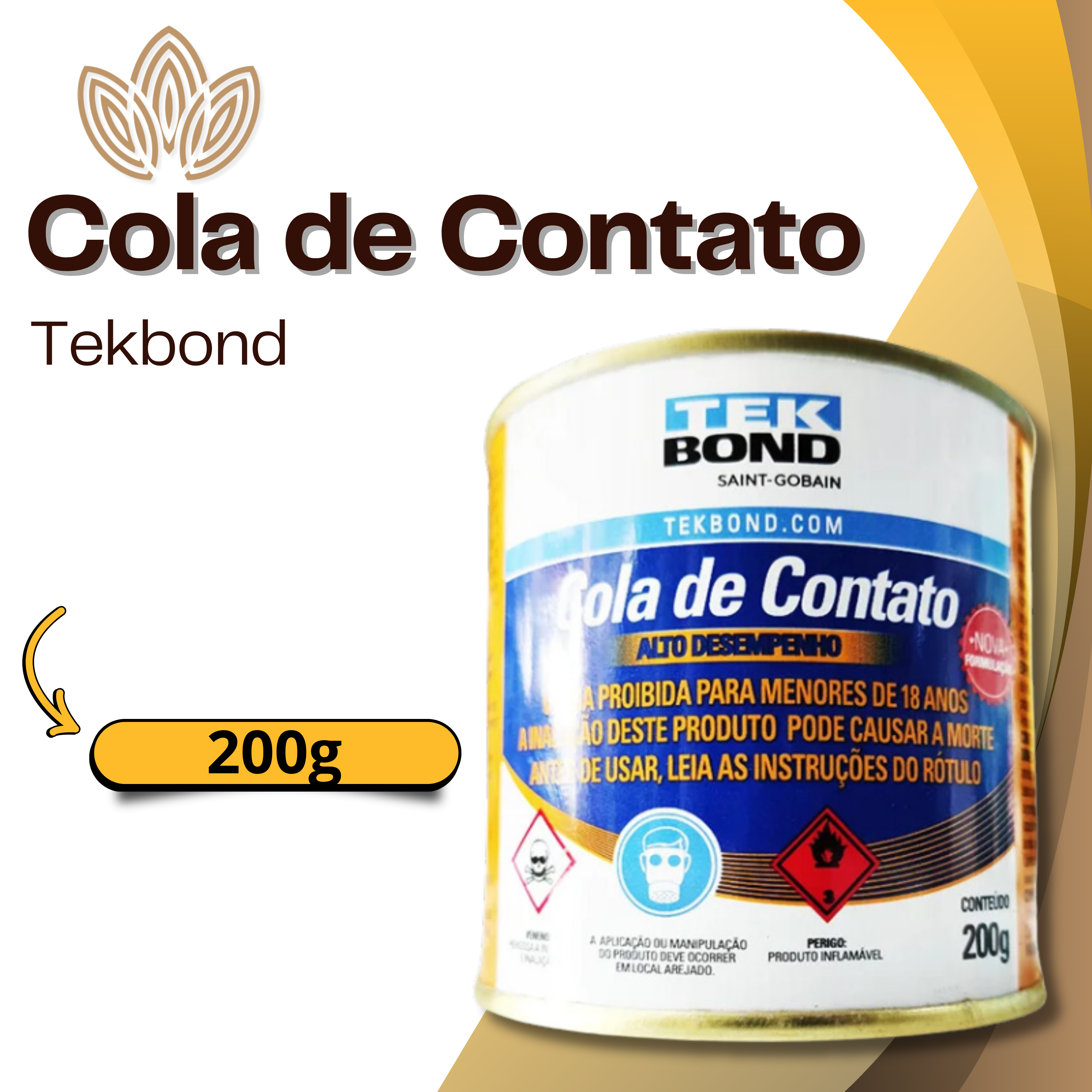 COLA DE CONTATO TEKBOND