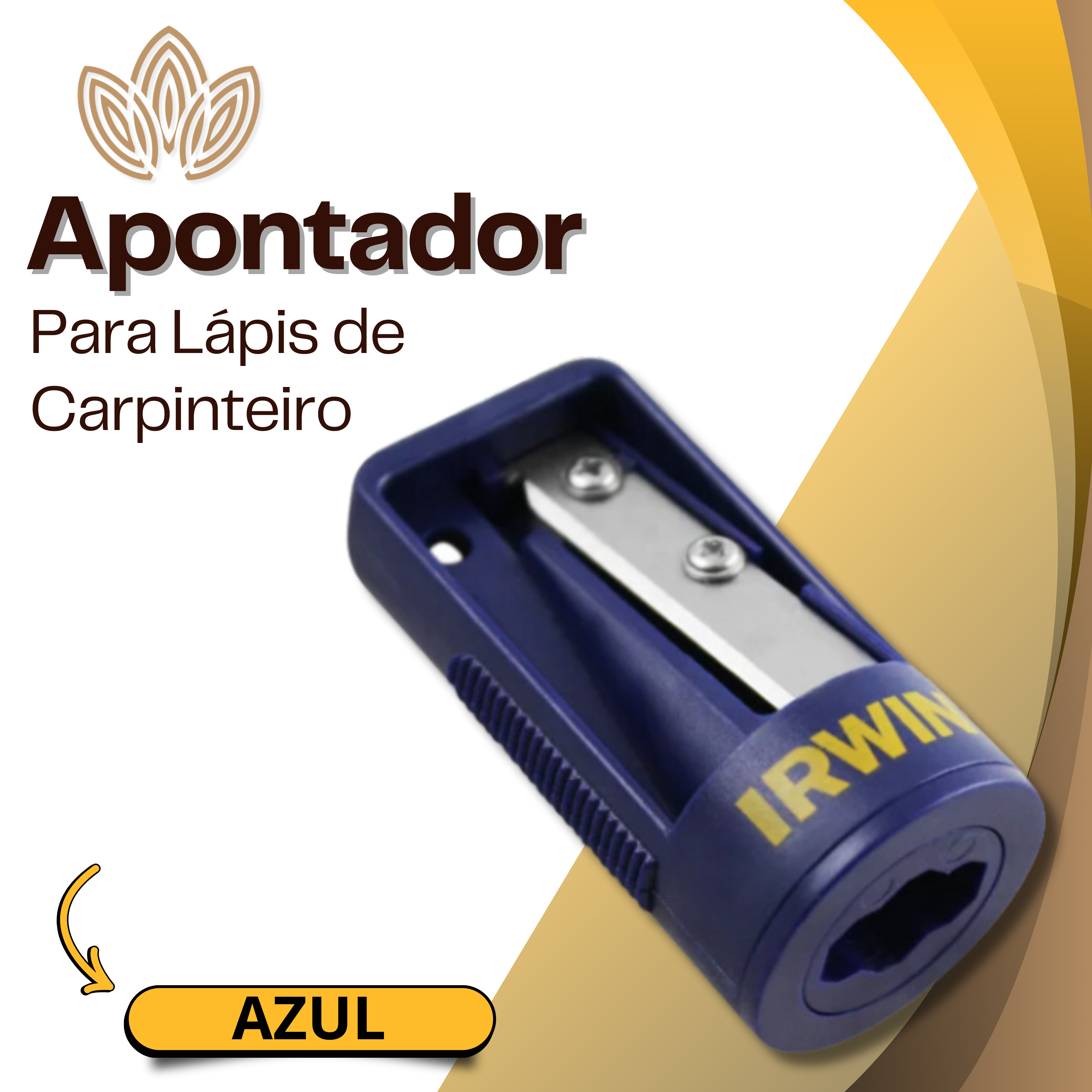 APONTADOR LÁPIS DE CARPINTEIRO