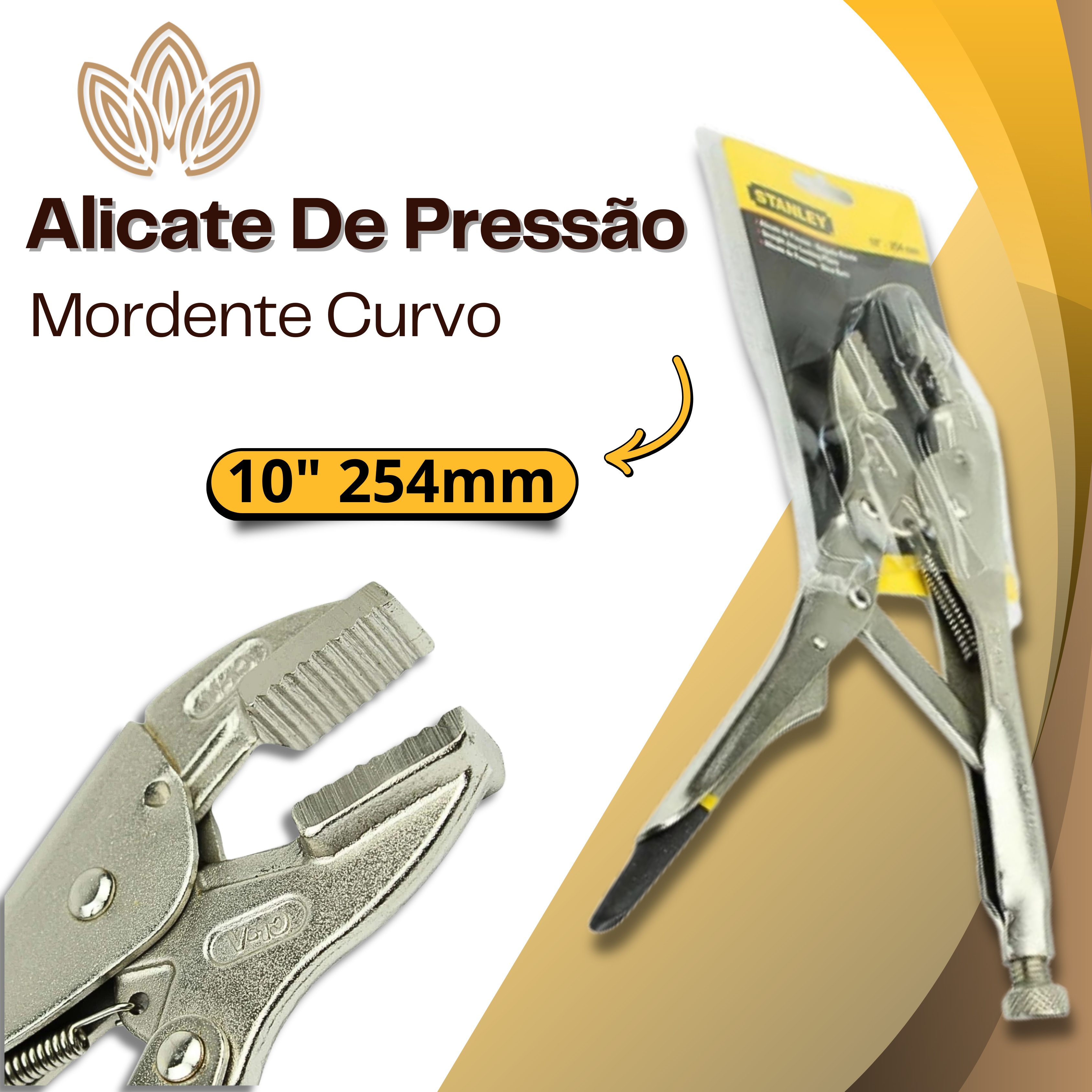 ALICATE DE PRESSÃO 10' 254mm