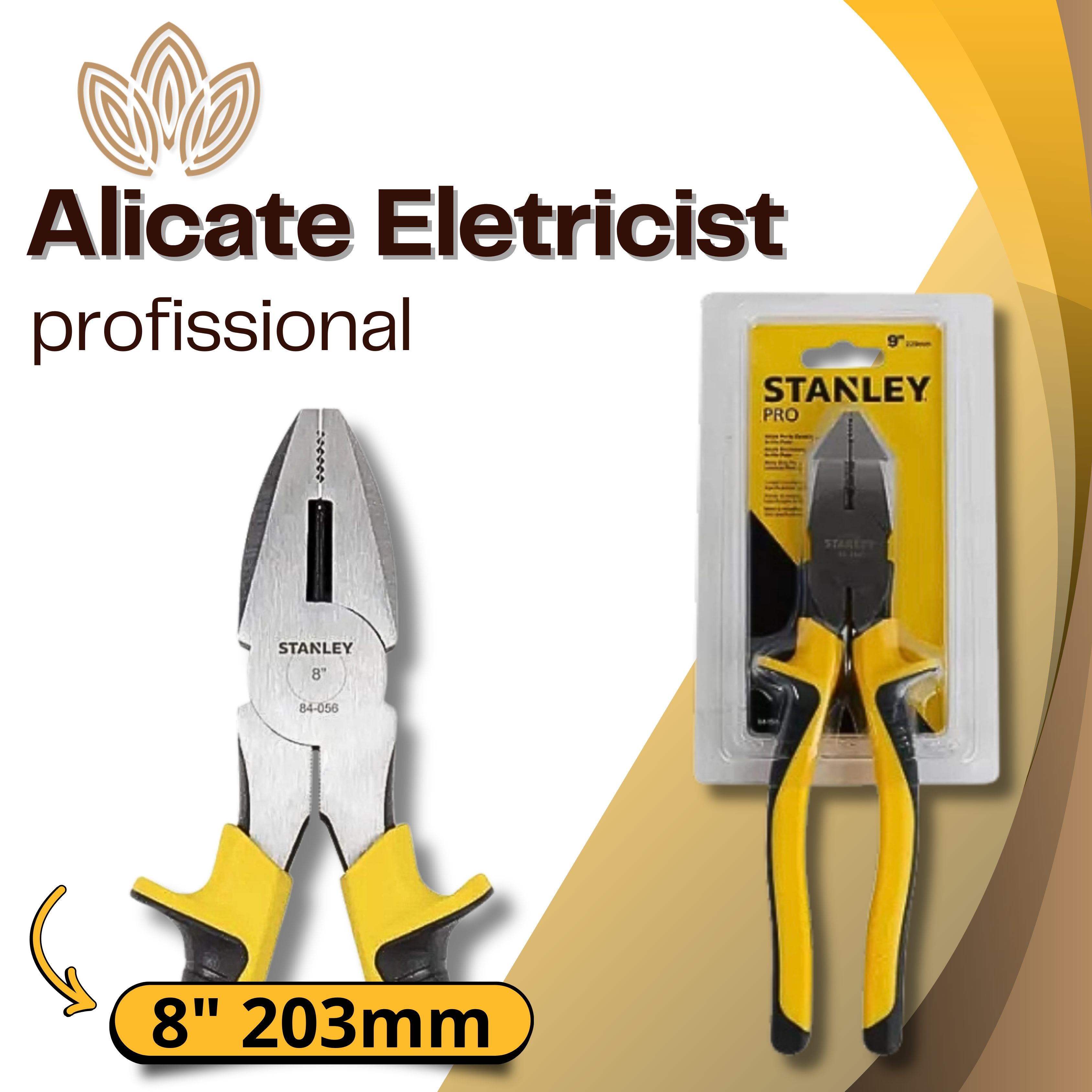 ALICATE ELETRICIST PROFISSIONAL 8' 203mm