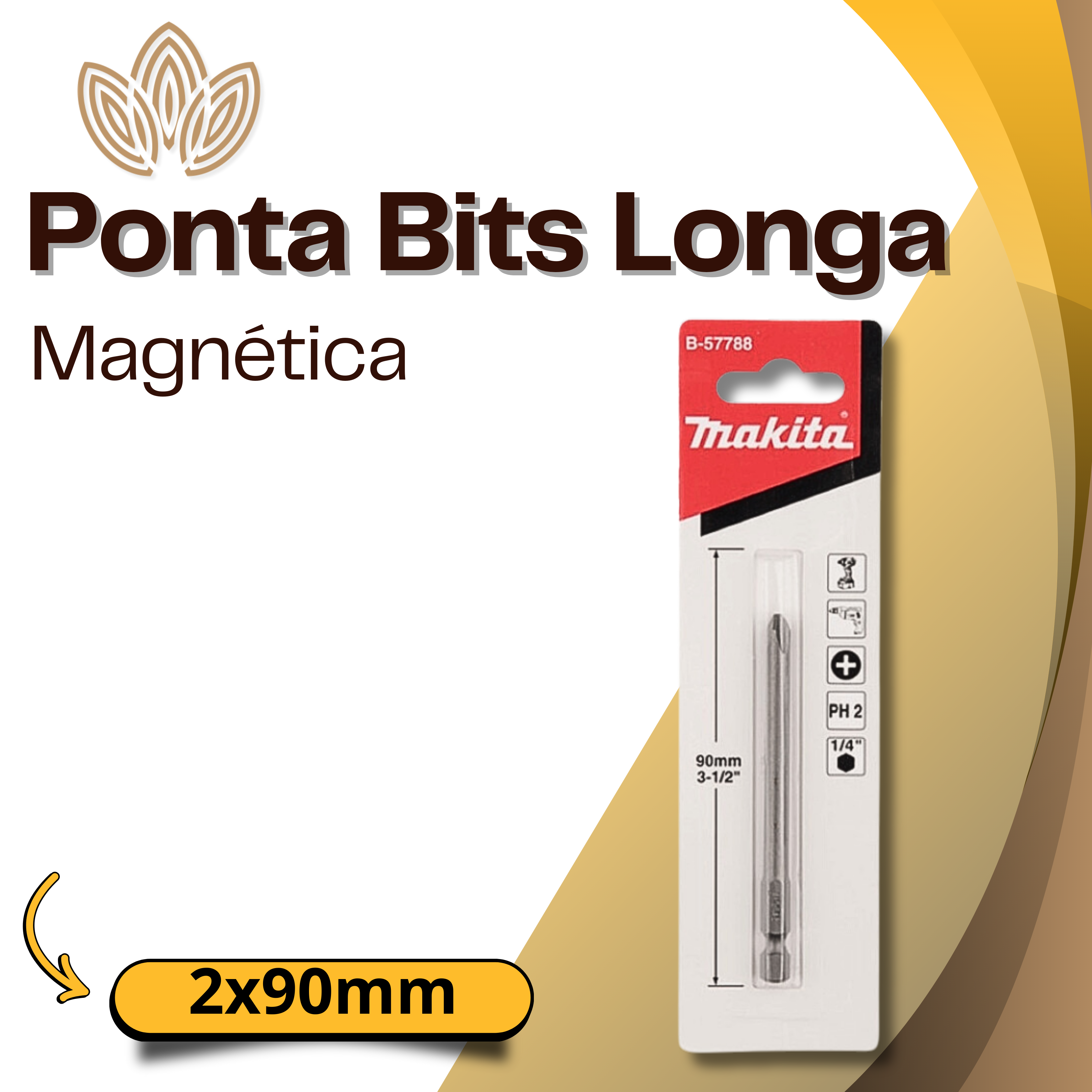 PONTA BITS LONGA MAGNÉTICA
