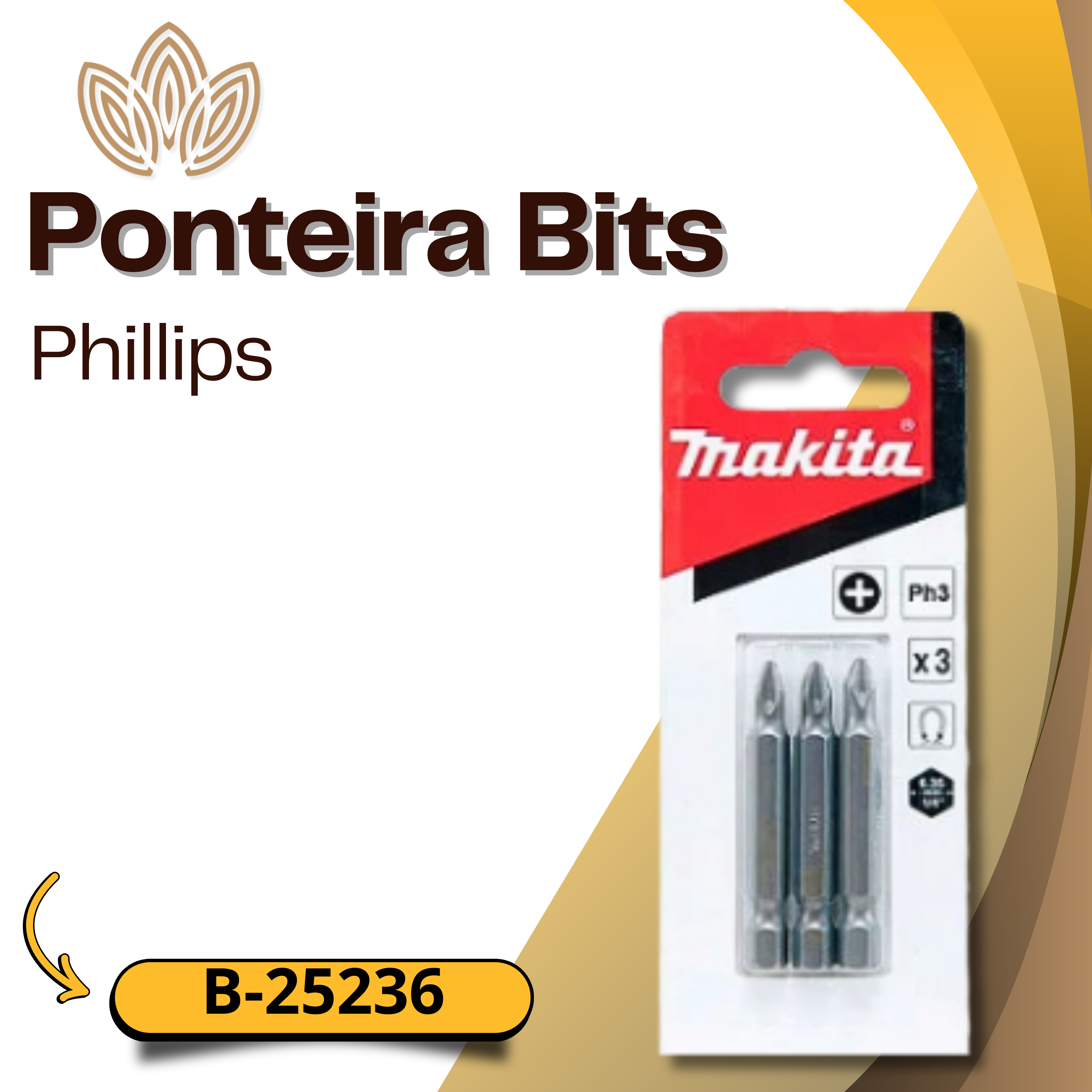 PONTEIRA BITS PHILLIPS B-25236