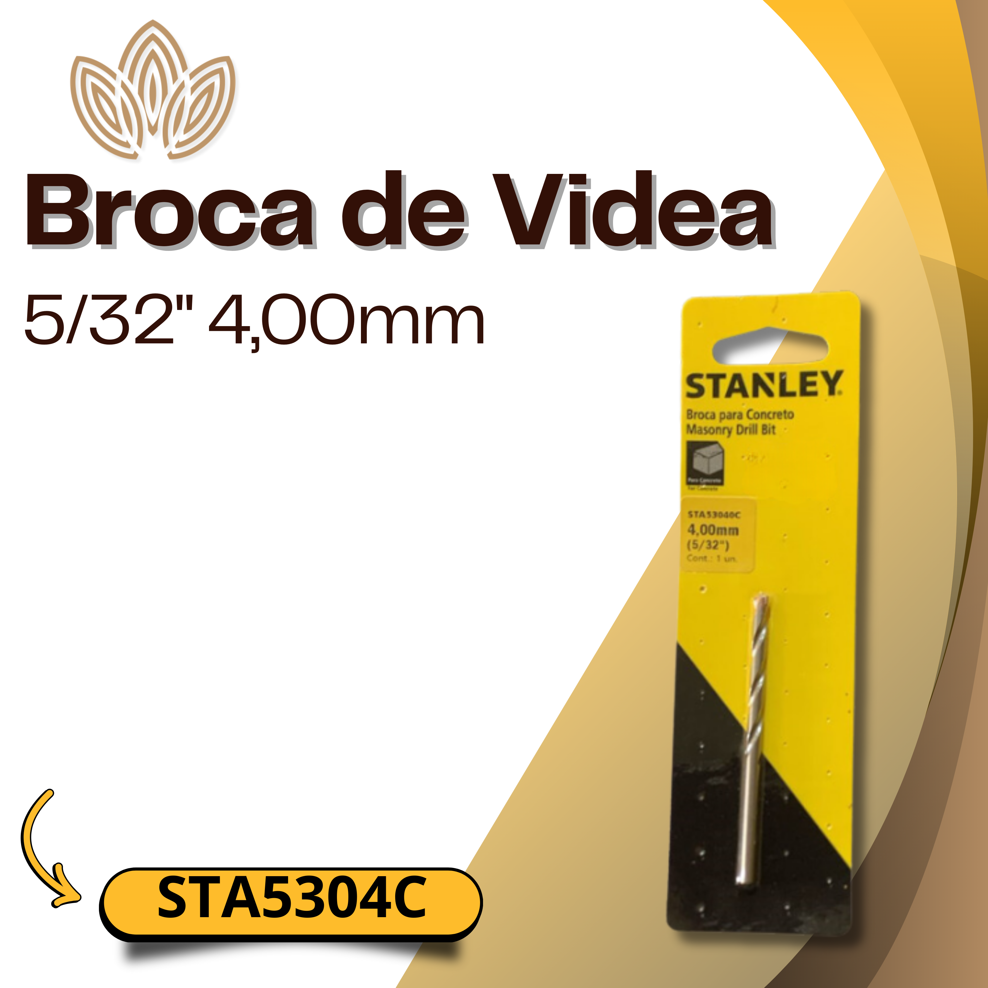 BROCA PARA CONCRETO 4mm