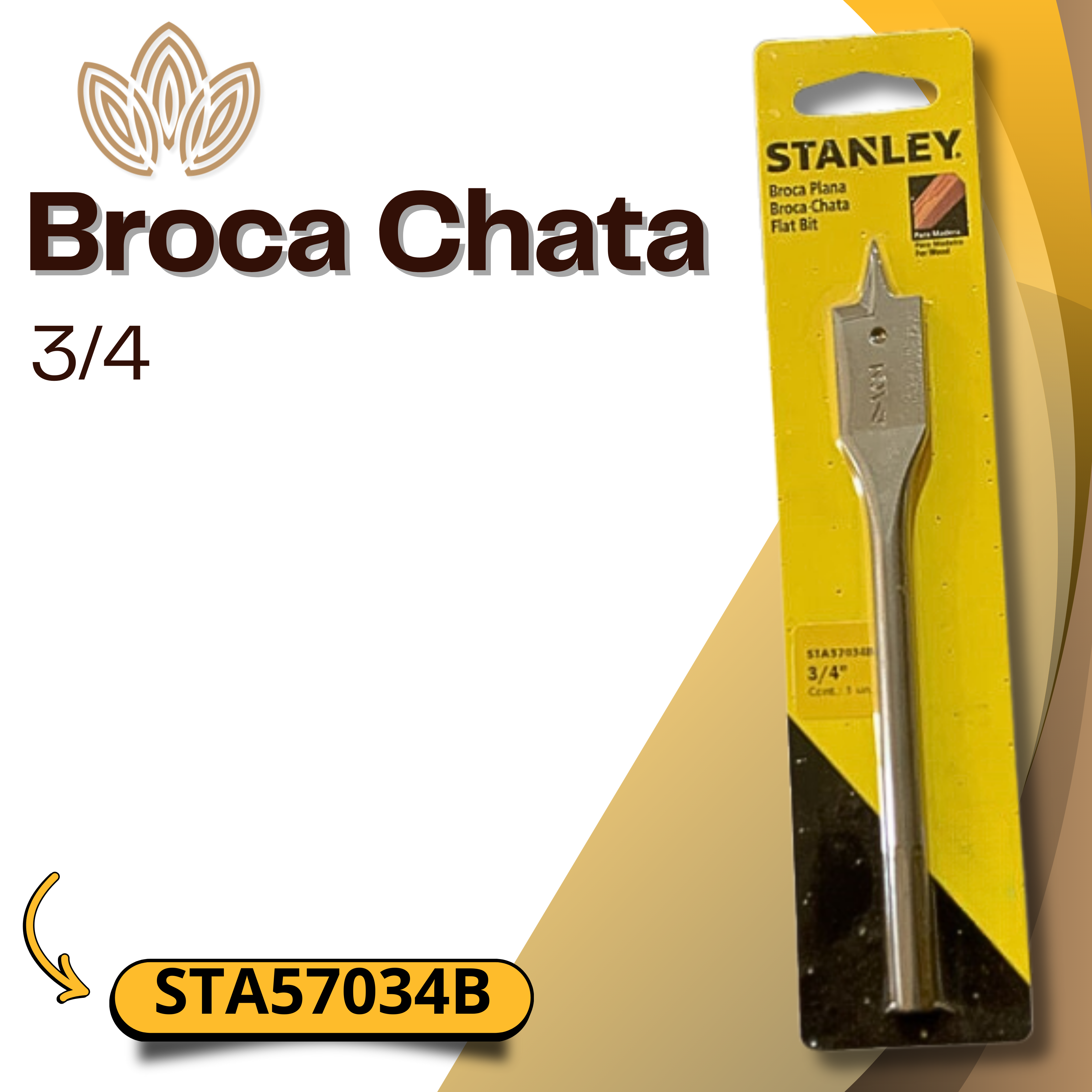 BROCA CHATA 3/4 STA57034B
