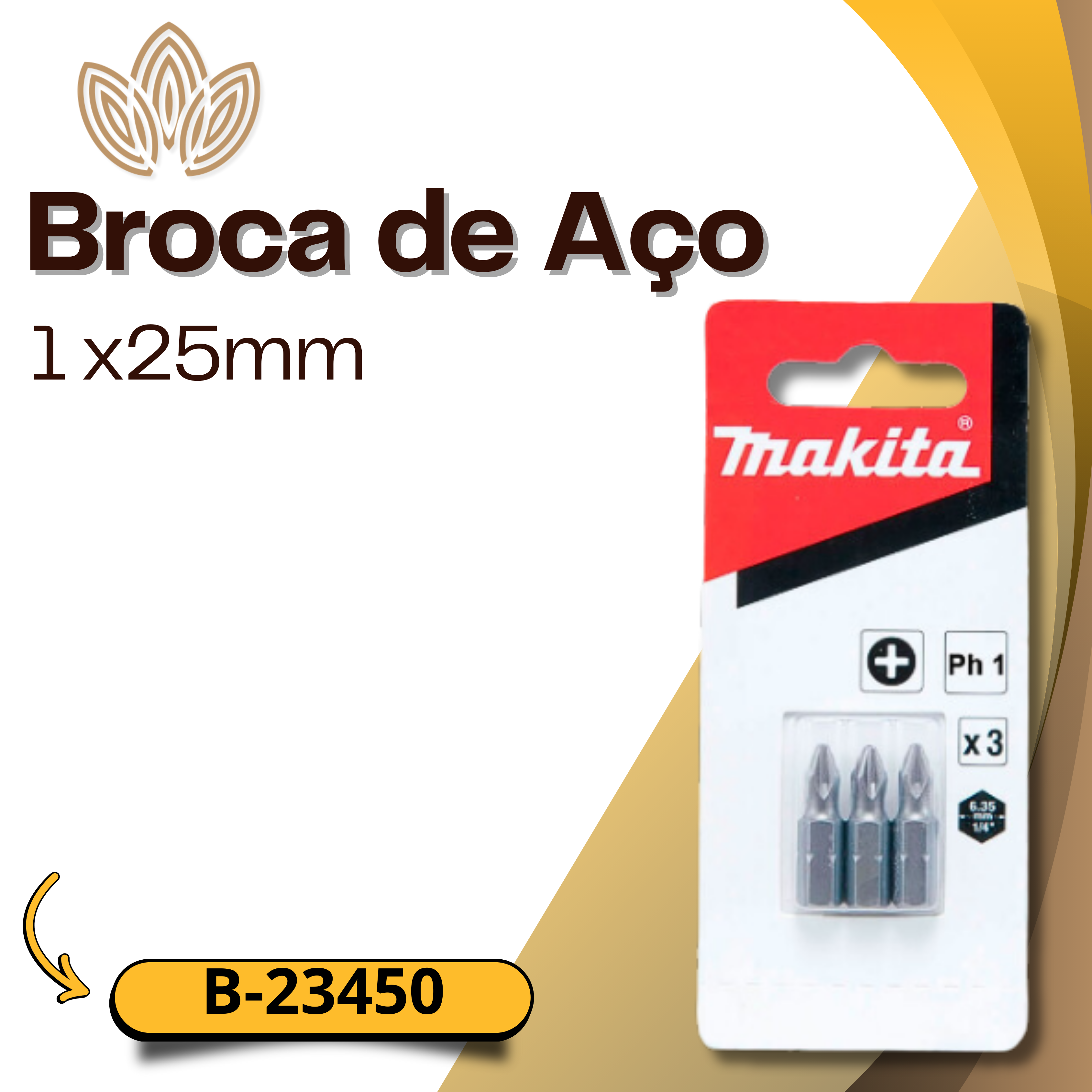 BROCA DE AÇO B-23450