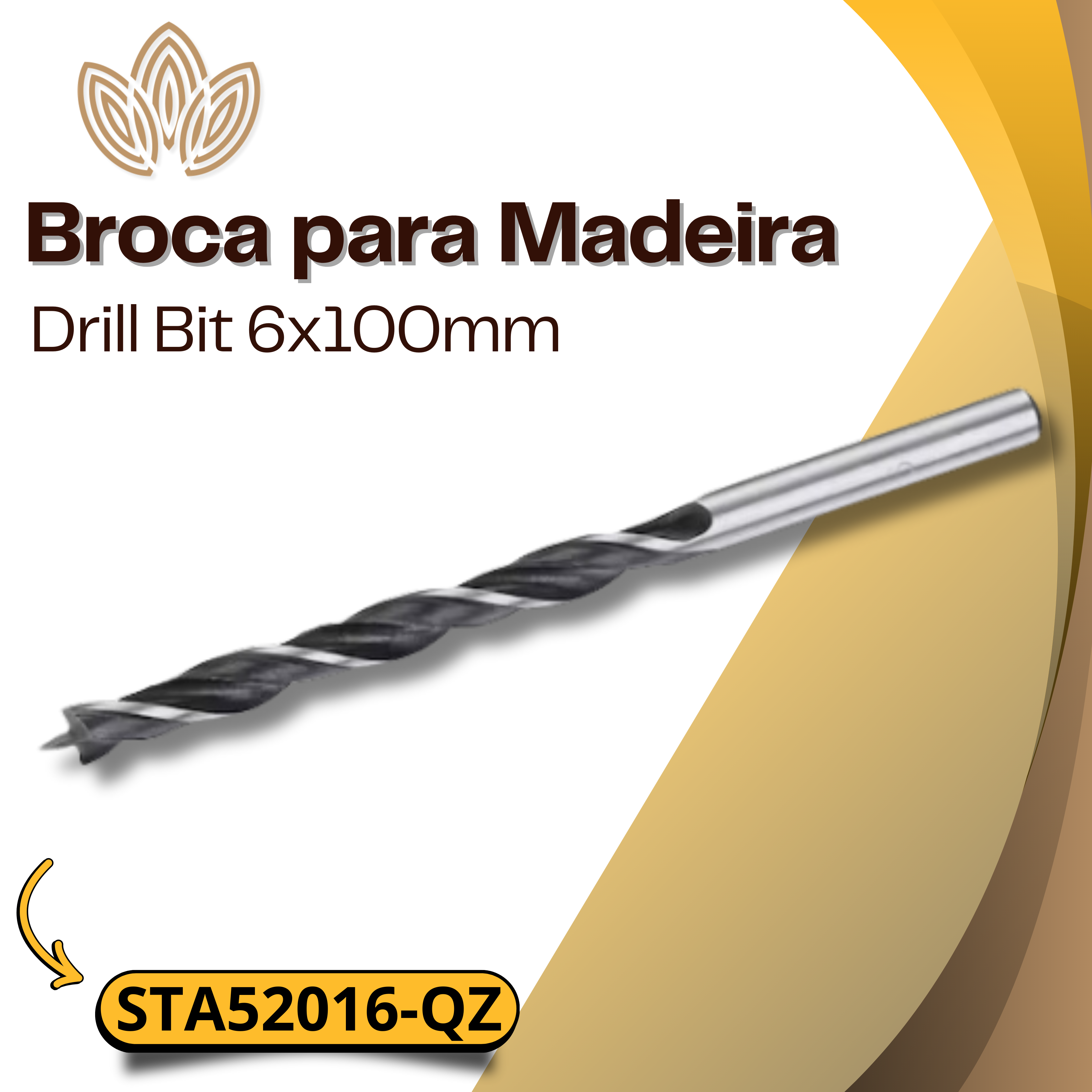 Broca para Madeira STA52016-QZ