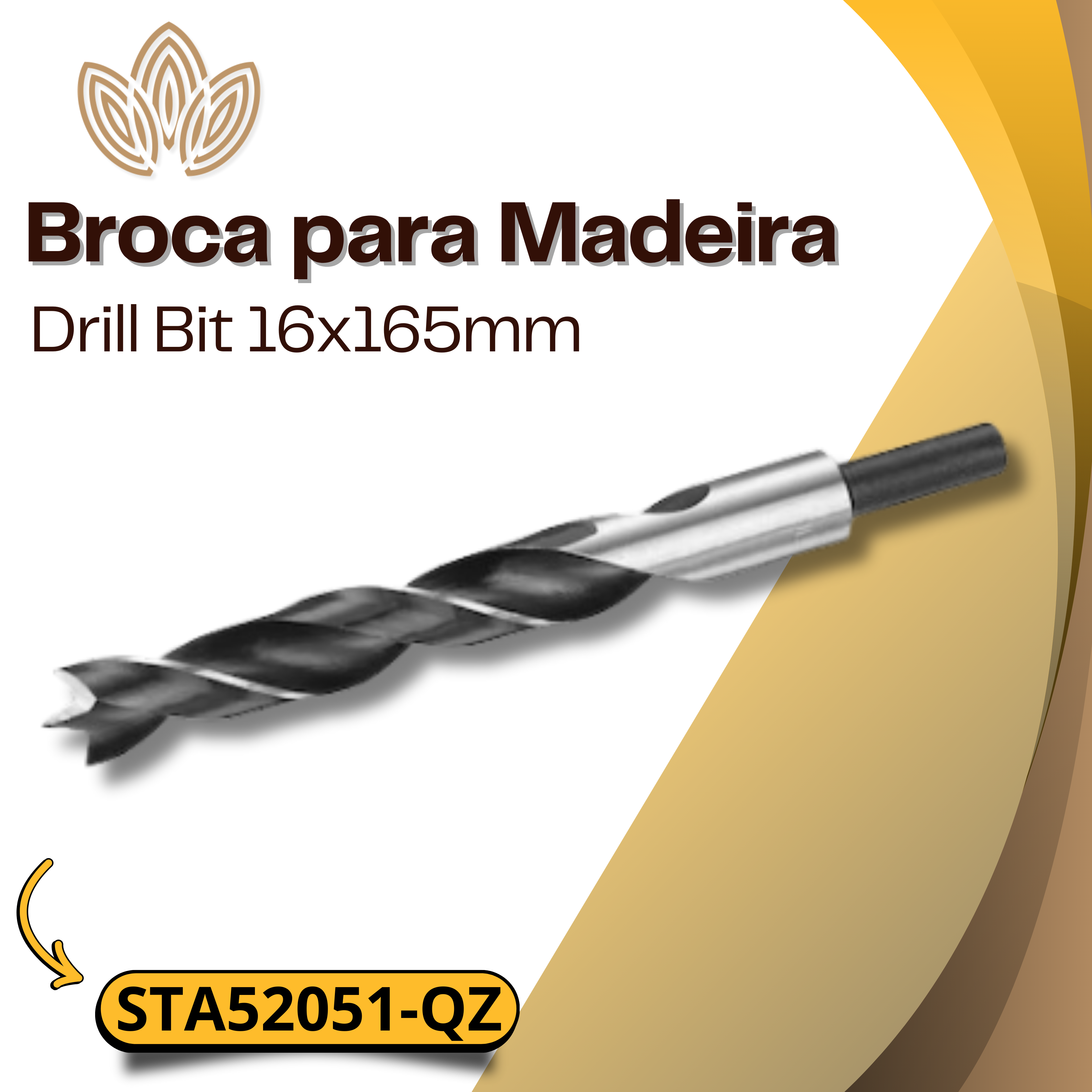Broca para Madeira STA52051-QZ