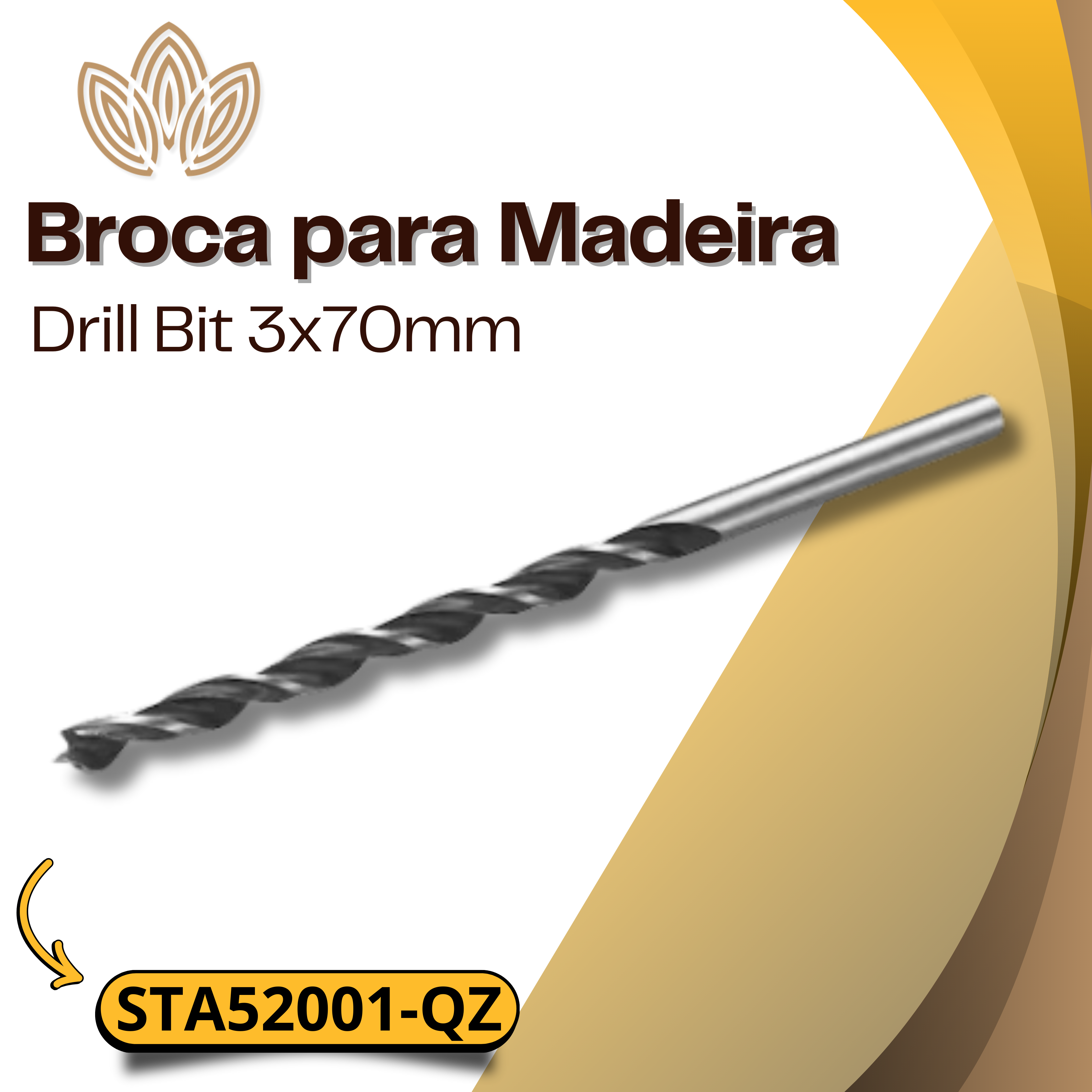 Broca para Madeira STA52001-QZ