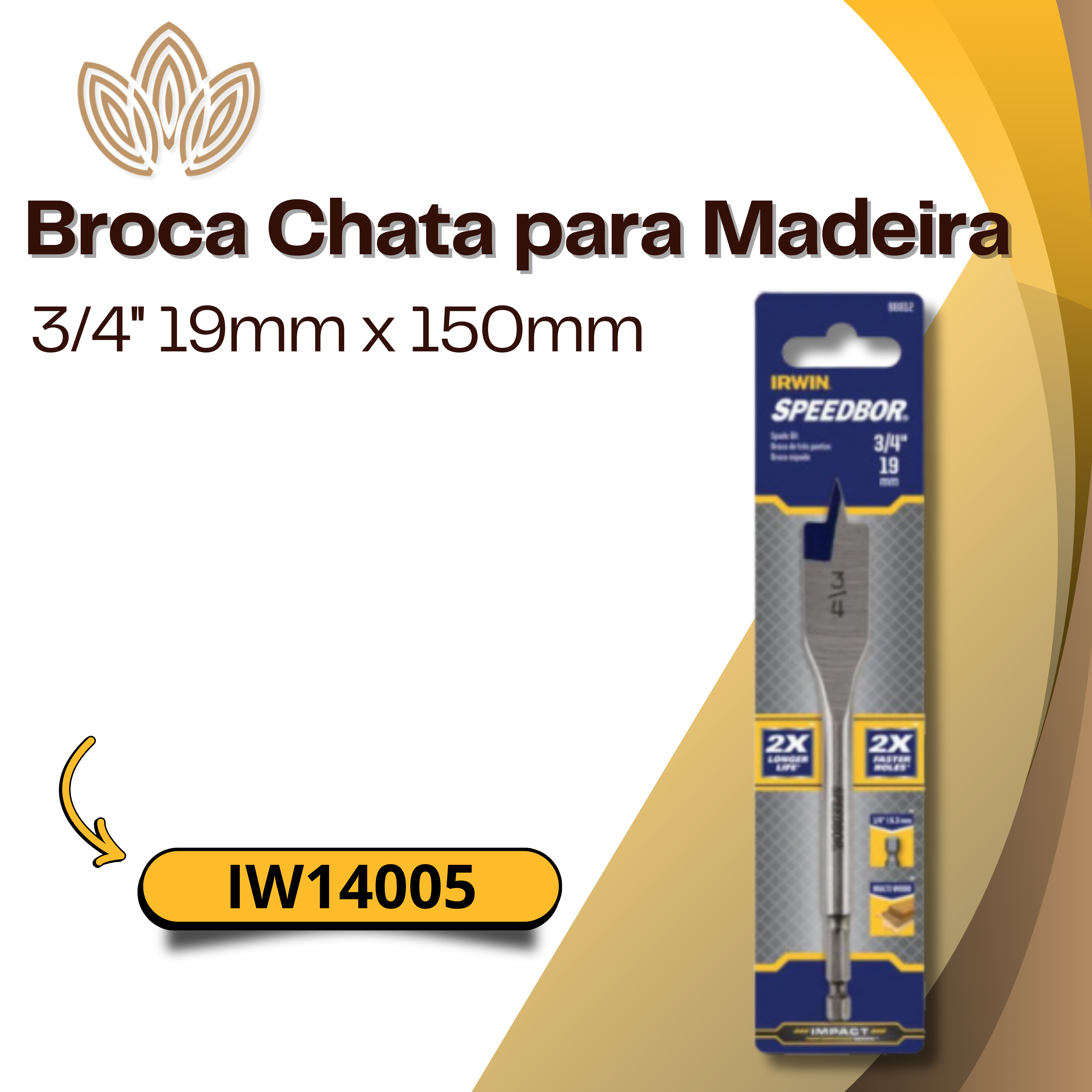 Broca Chata Speedbor IW14005