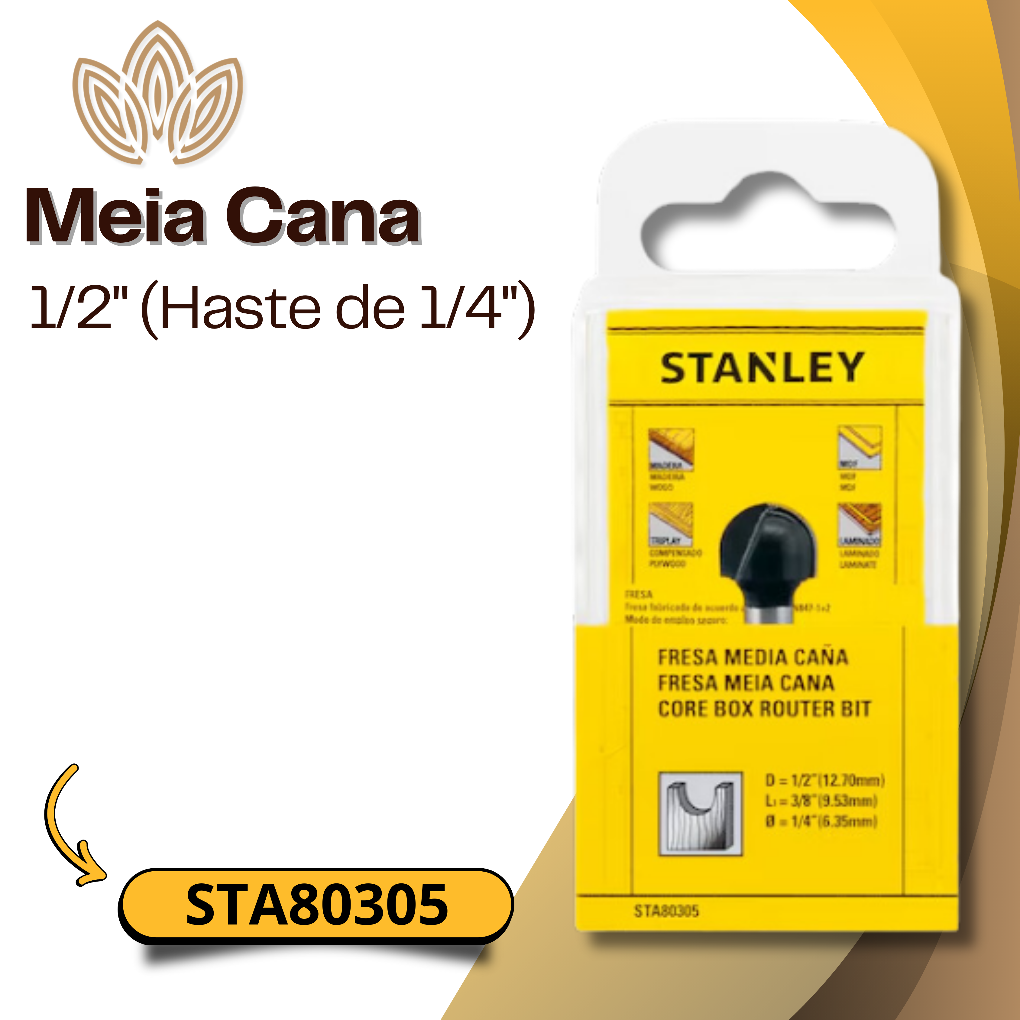Meia Cana STA80305