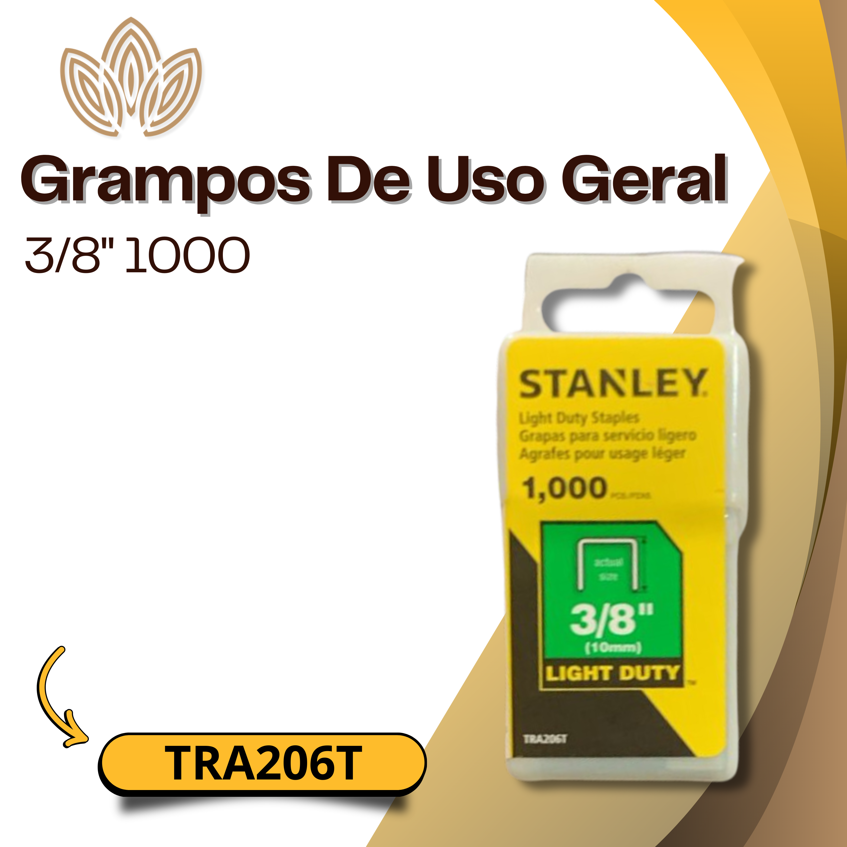 Grampos De Uso Geral TRA206T