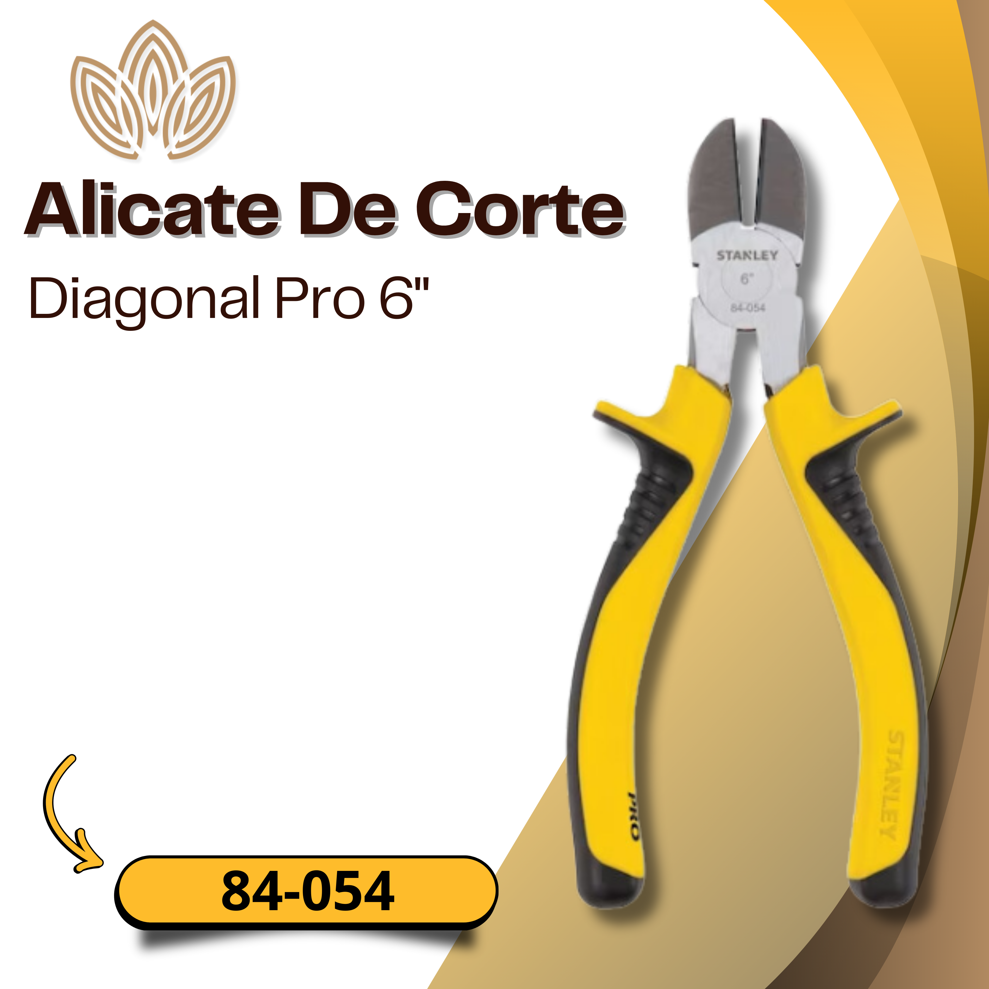 Alicate De Corte Diagonal Pro 6" 84-054