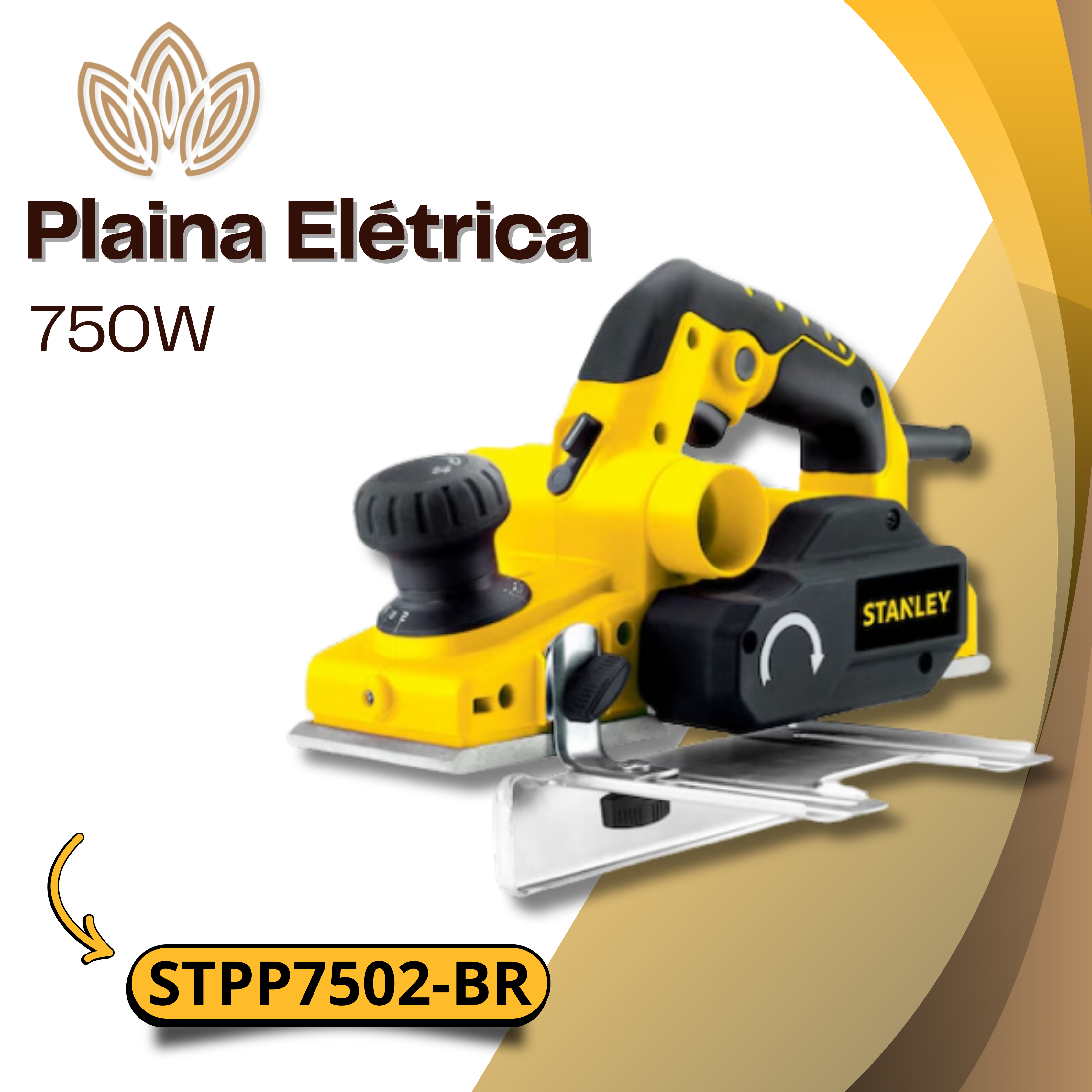 Plaina Elétrica 750W STPP7502-BR