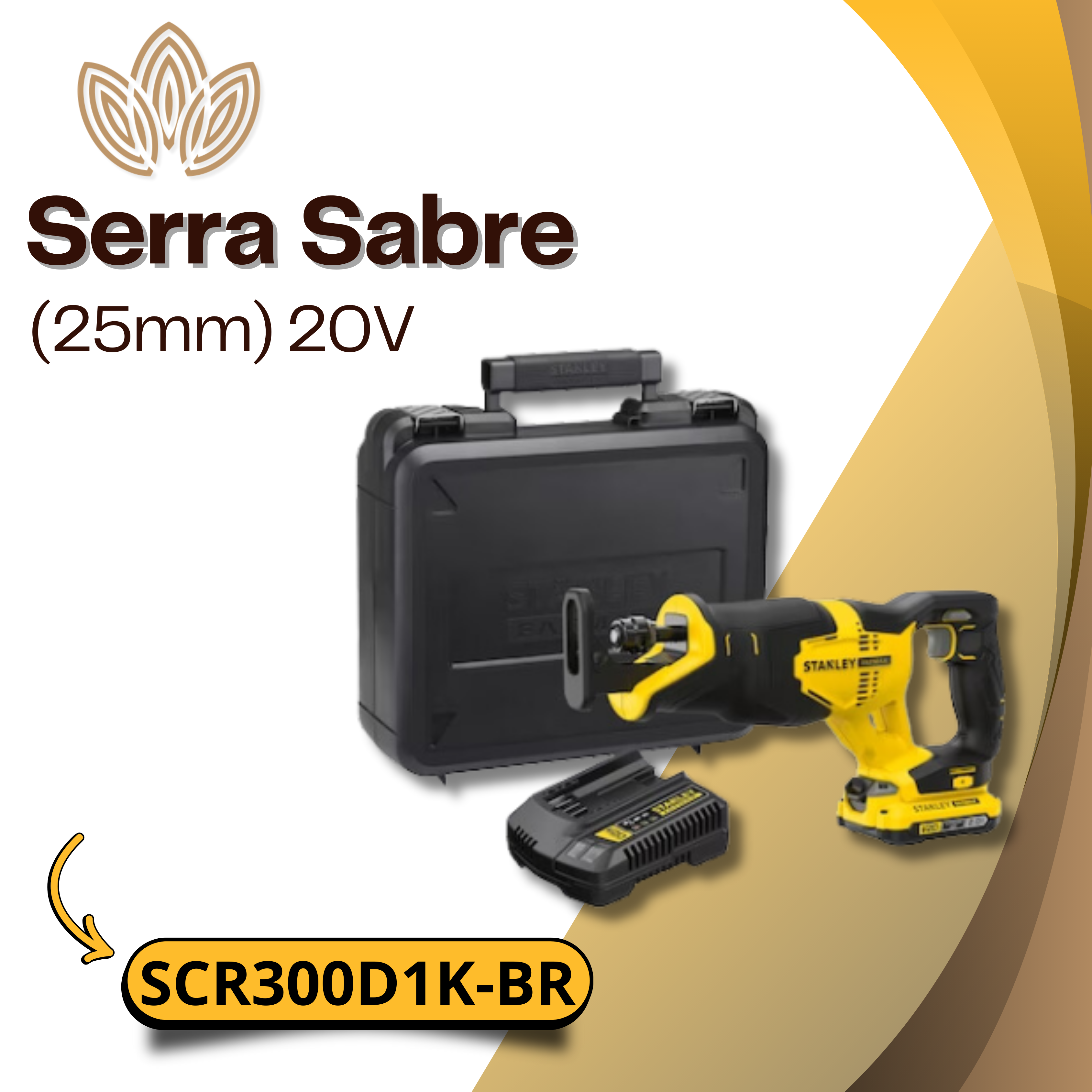 Serra Sabre (25mm) 20V SCR300D1K-BR