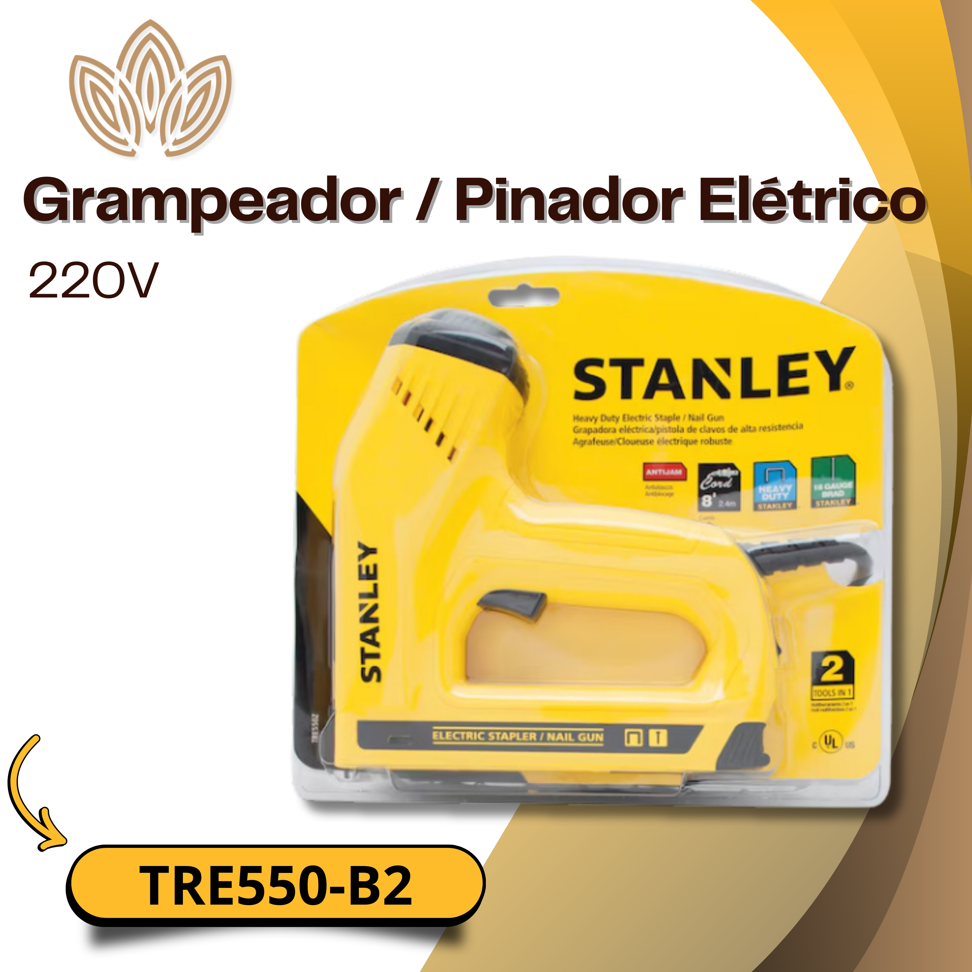Grampeador / Pinador Elétrico TRE550-B2