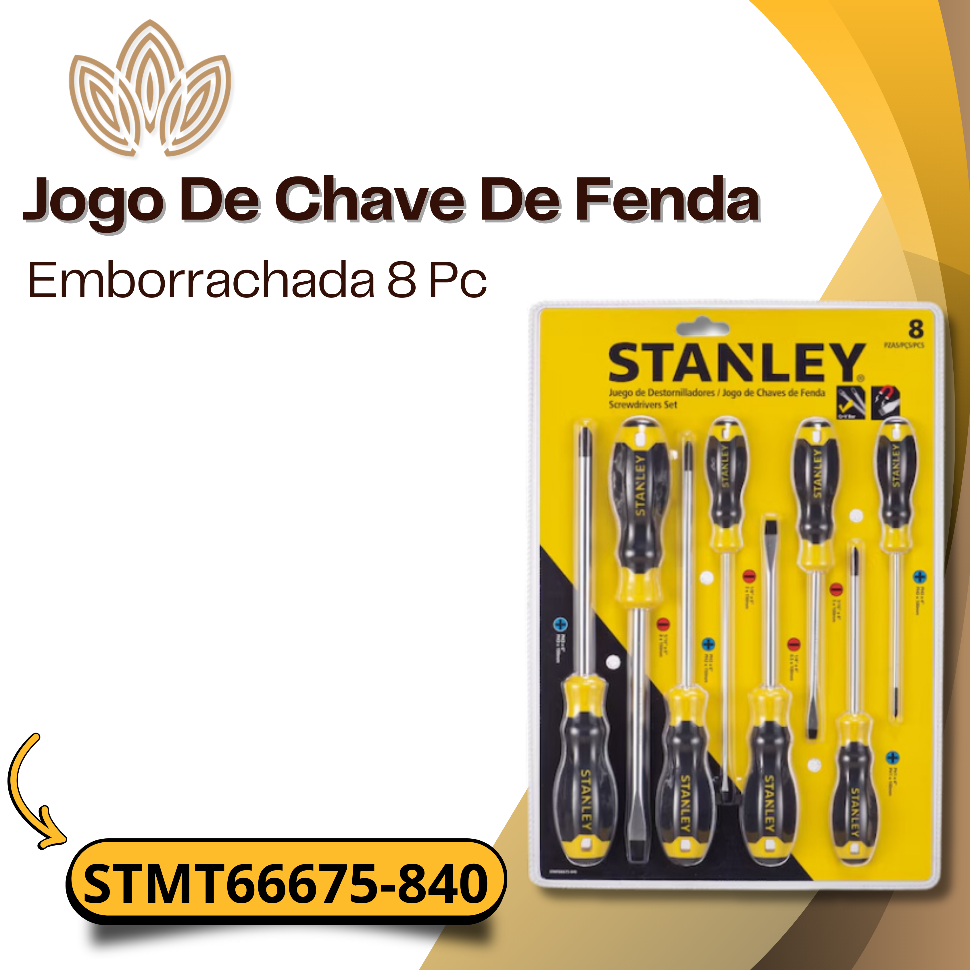 Jogo De Chave De Fenda STMT66675-840