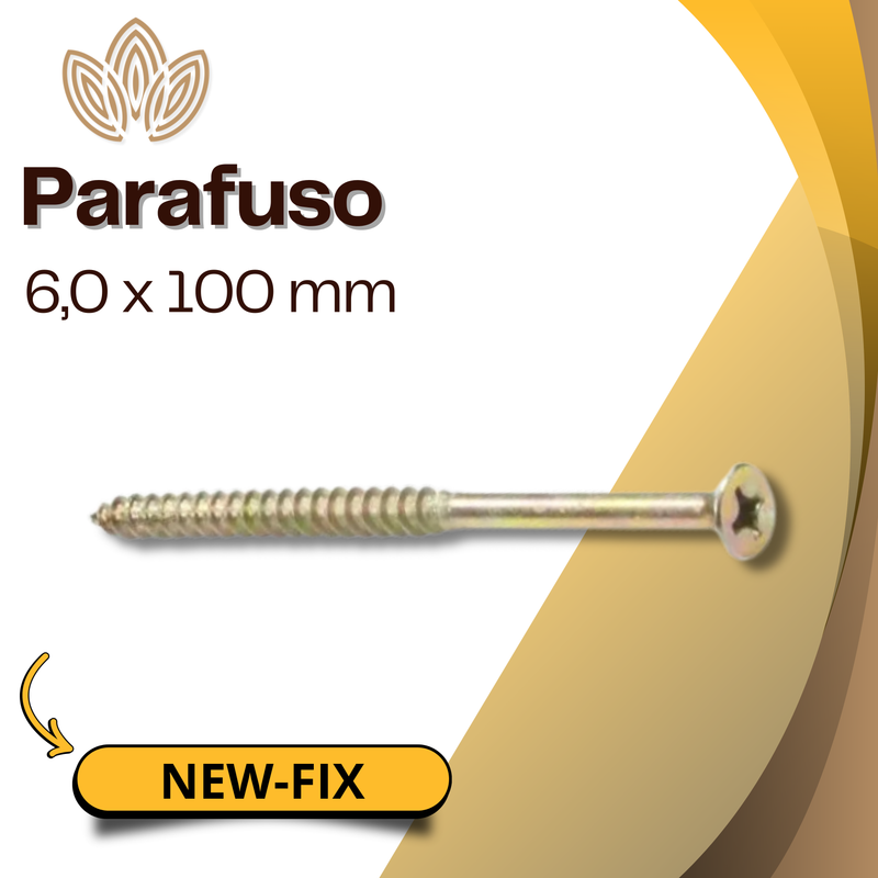 Parafuso 6,0 x 100 mm