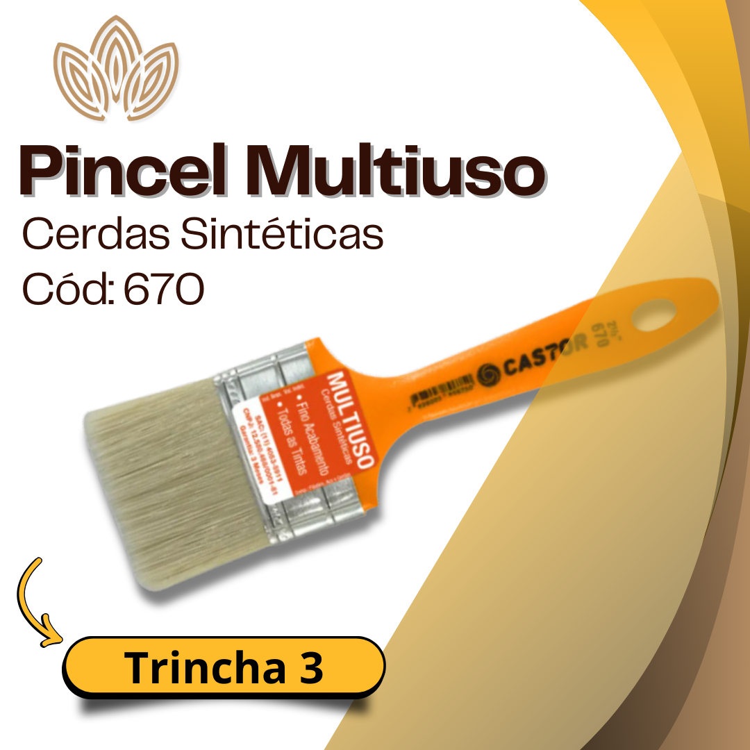Pincel Multiuso CASTOR