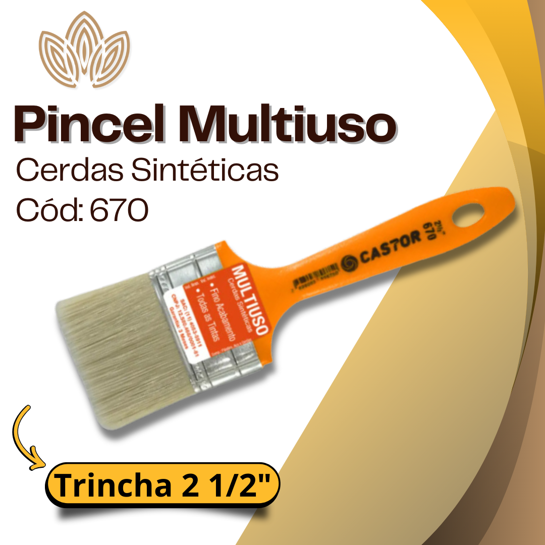 Pincel Multiuso CASTOR