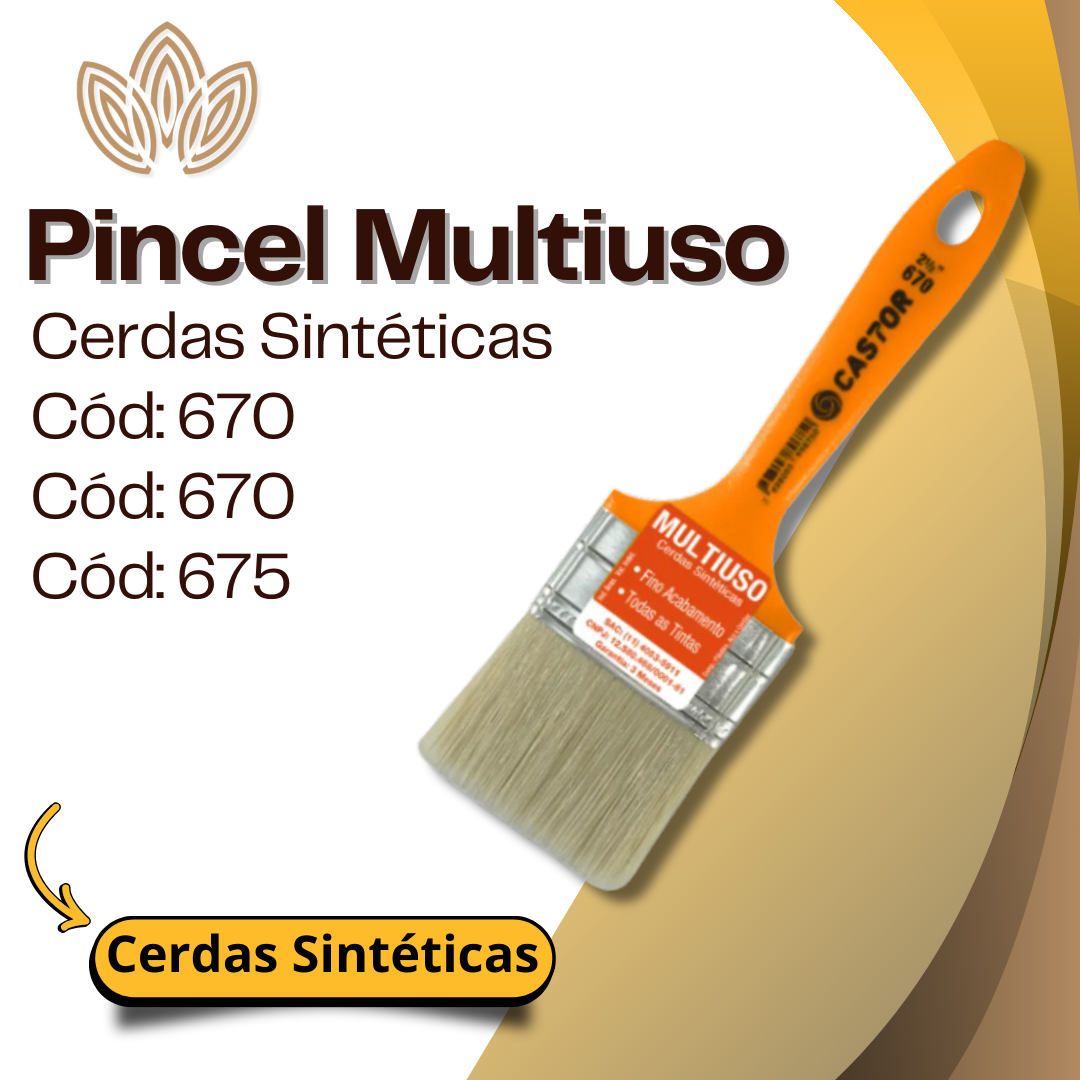 Pincel Multiuso CASTOR