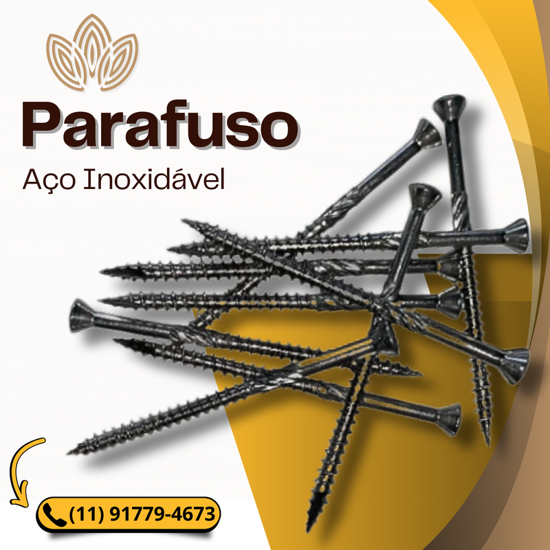 Parafuso Aço Inoxidável