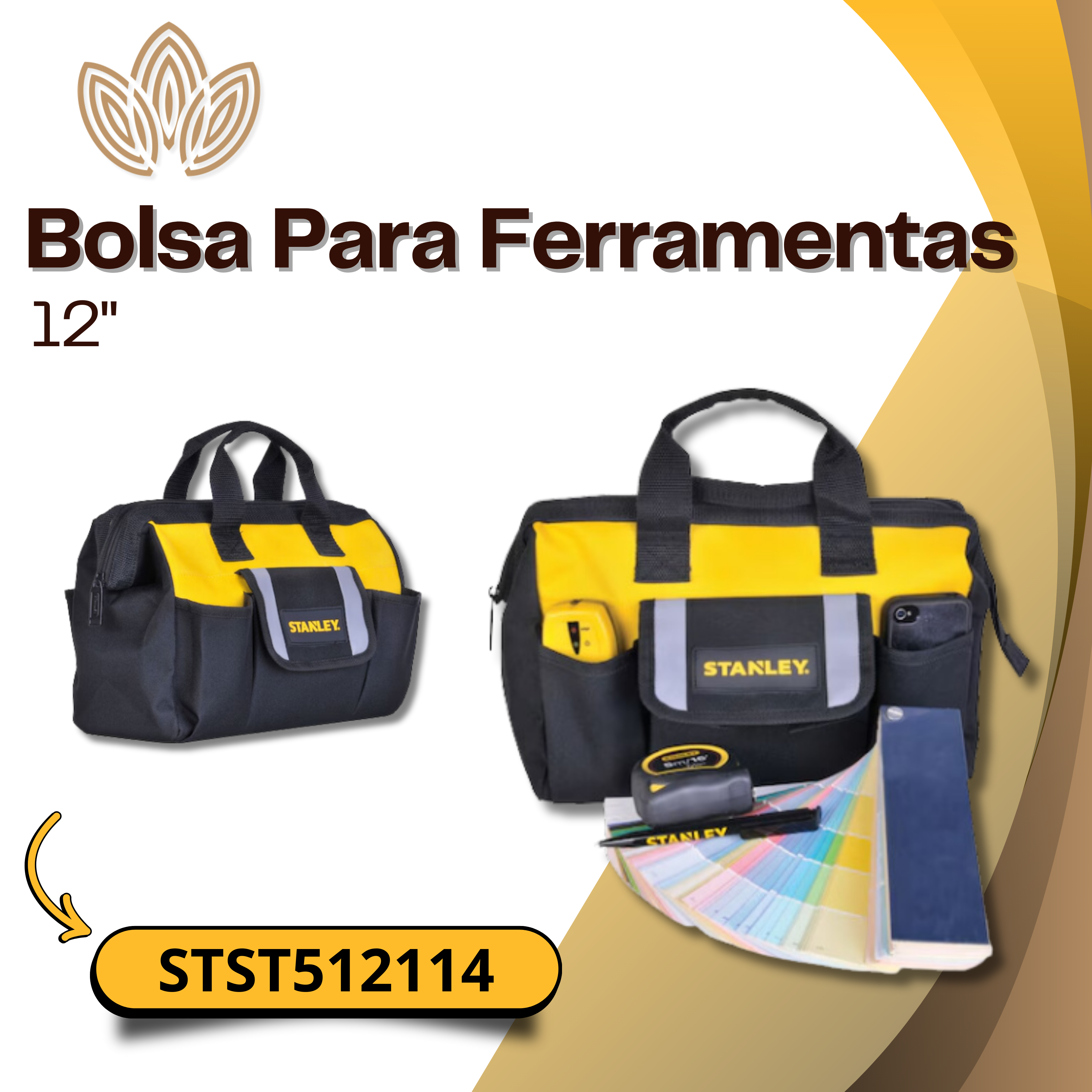 Bolsa Para Ferramentas 12" STST512114