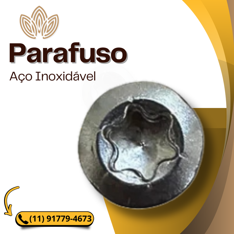 Parafuso Aço Inoxidável