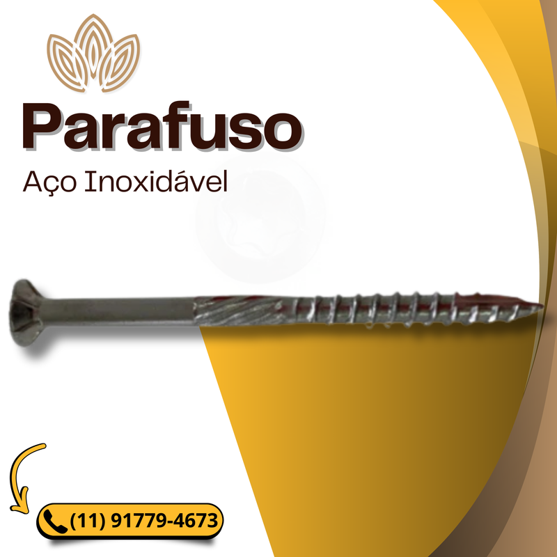 Parafuso Aço Inoxidável