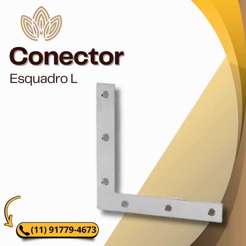 Conector Esquadro L