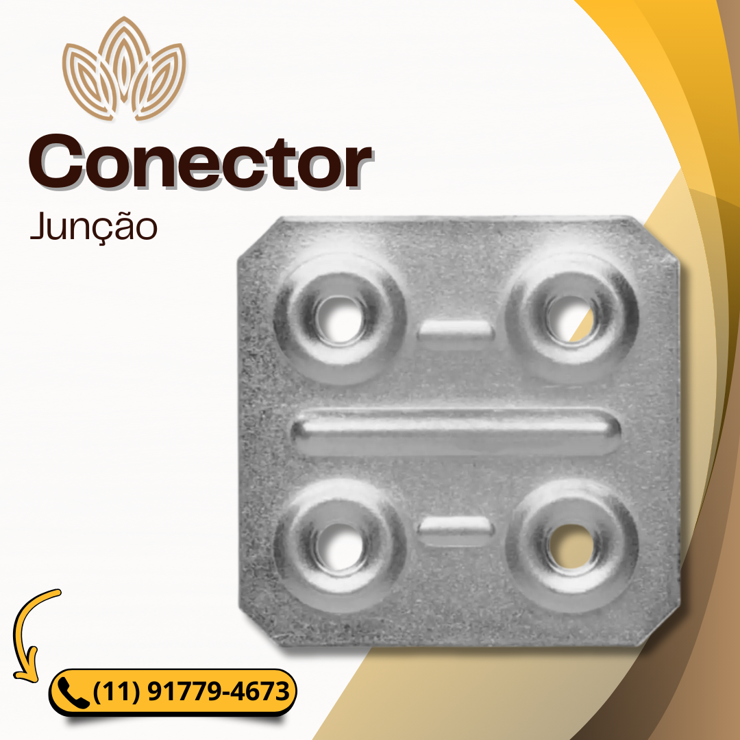 Conector de Junção Quadrada