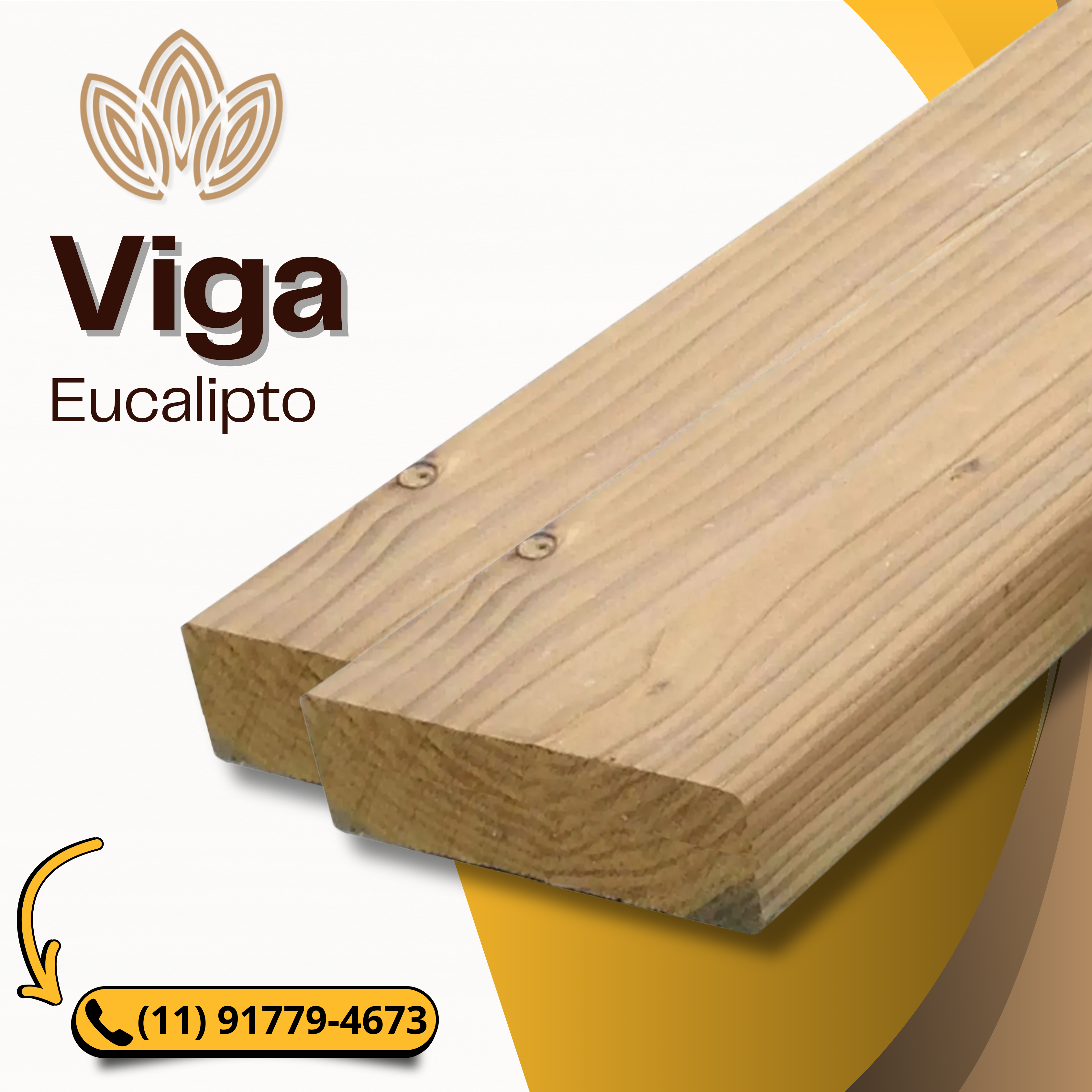 Viga de Eucalipto
