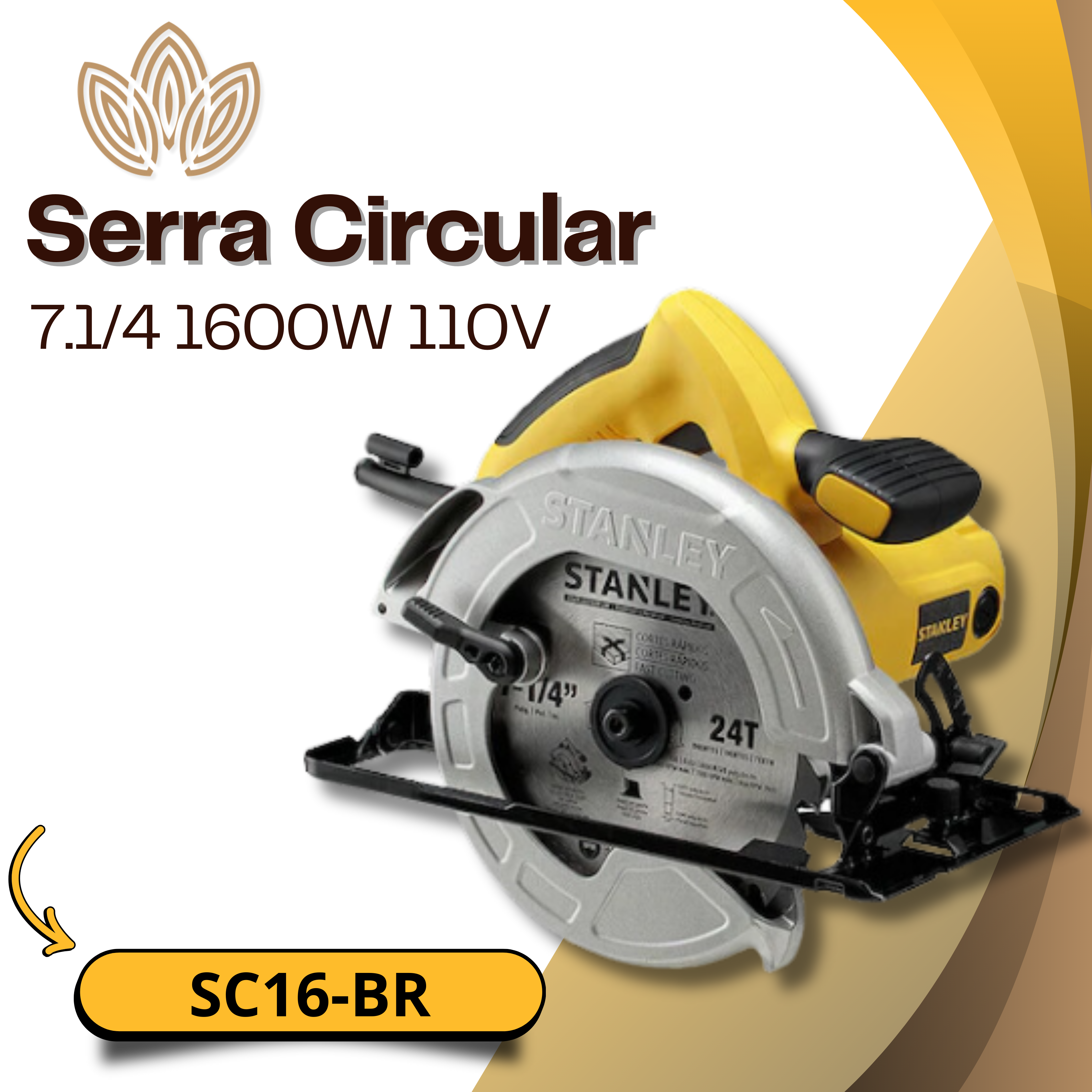 Serra Circular 7.1/4 1600W 110V