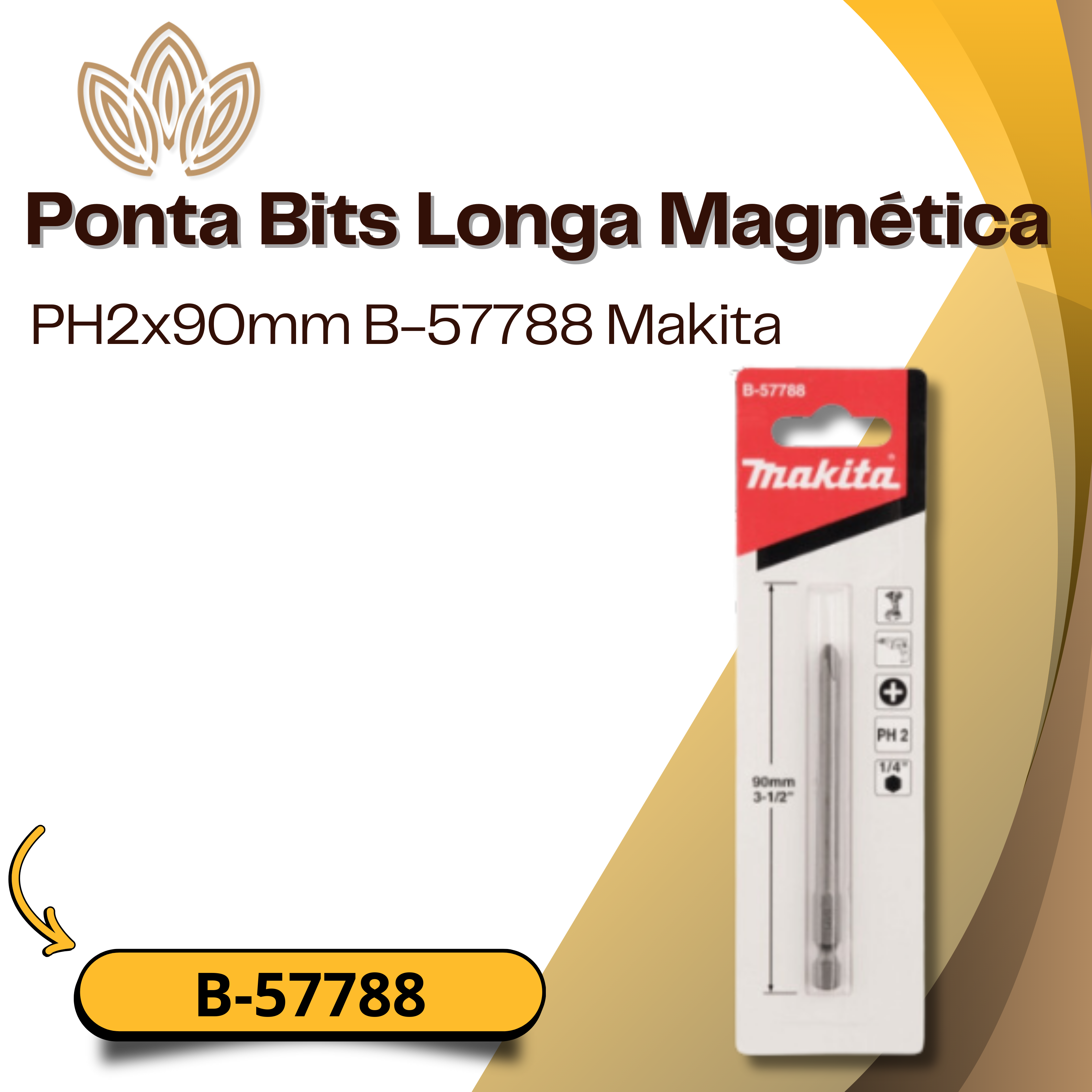 Ponta Bits Longa Magnética B-57788