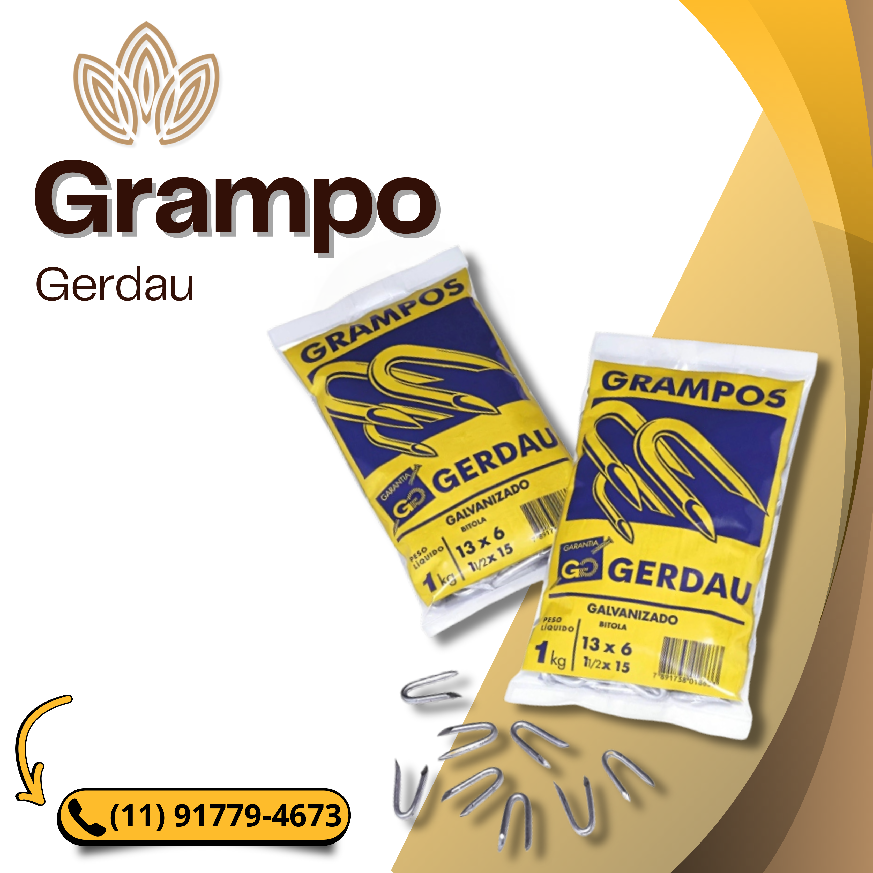 Grampo Gerdau