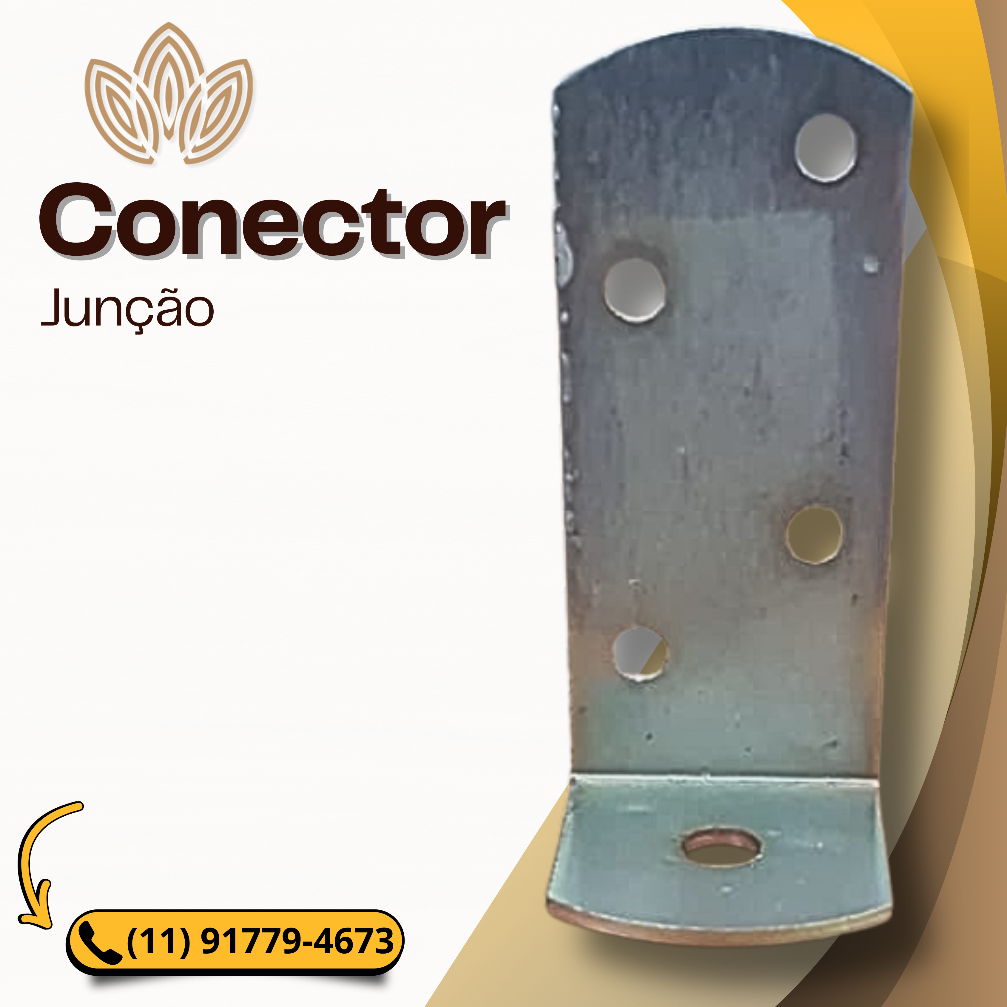 Conector de Junção Dobrada