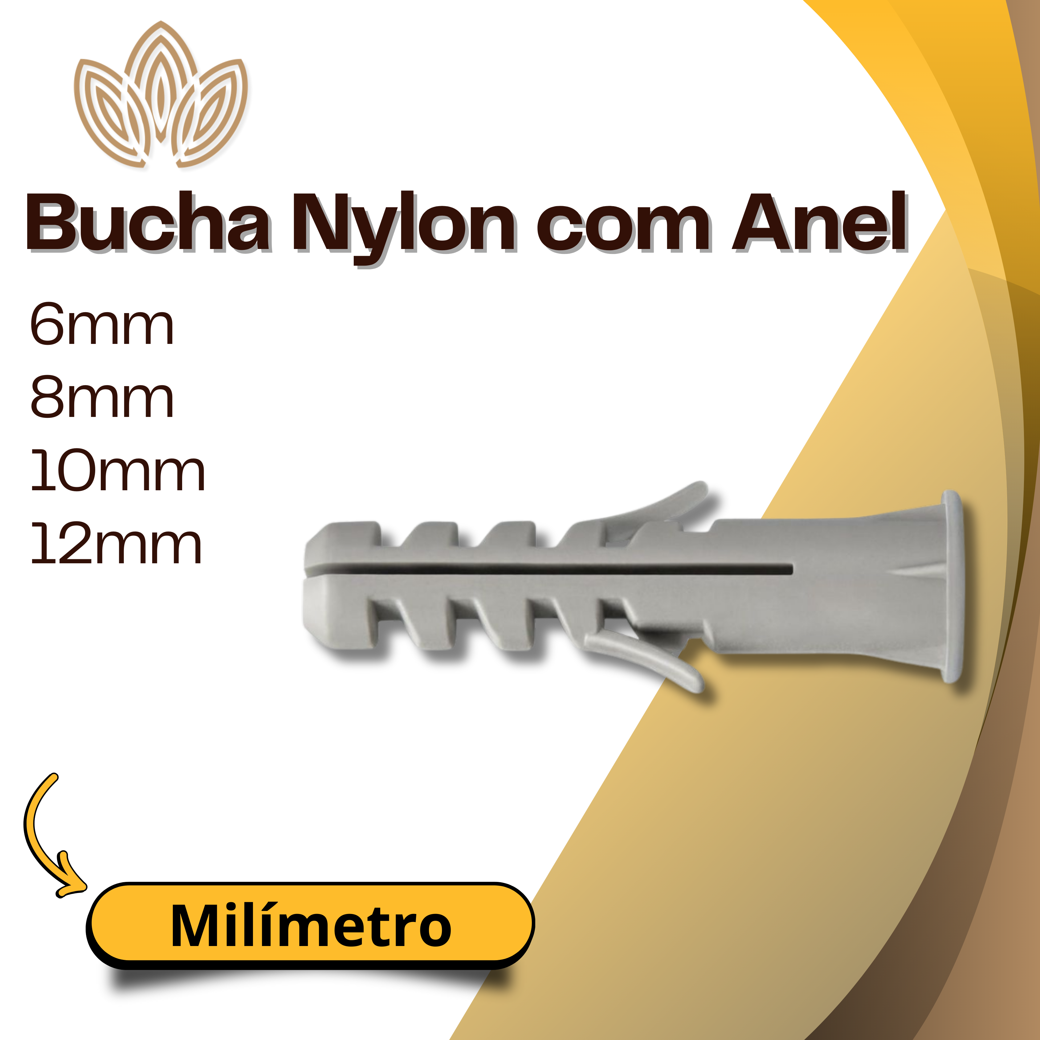 Bucha Nylon com Anel