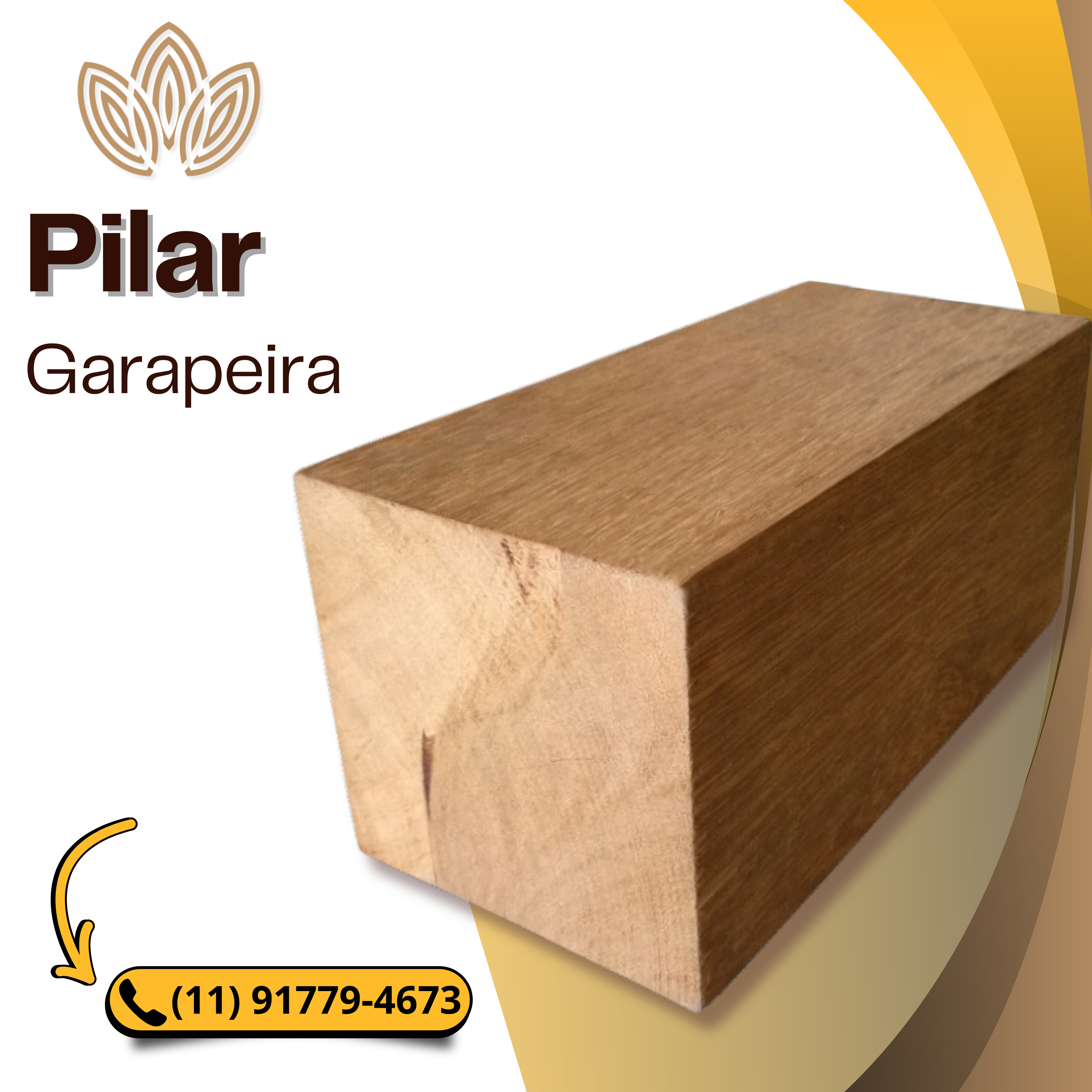Pilar de Garapeira